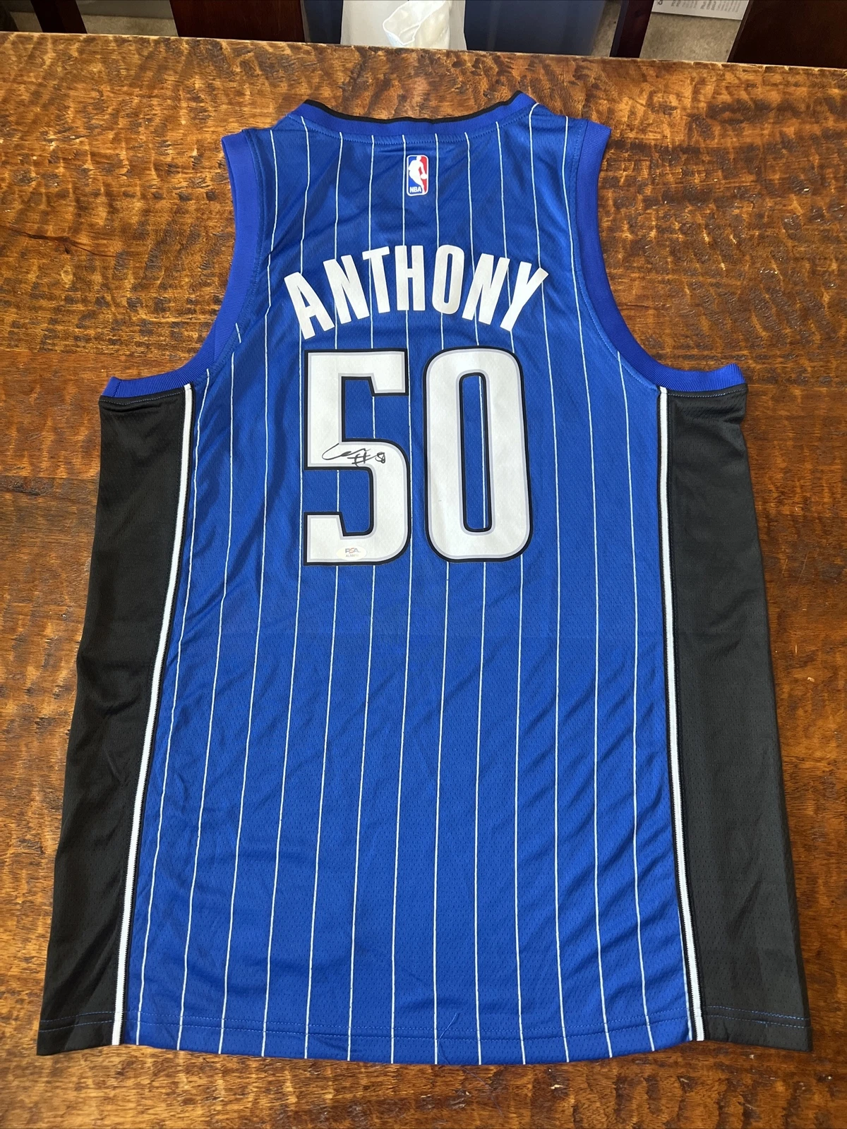 Cole Anthony Signed Orlando Magic Jersey PSA DNA Coa Autographed