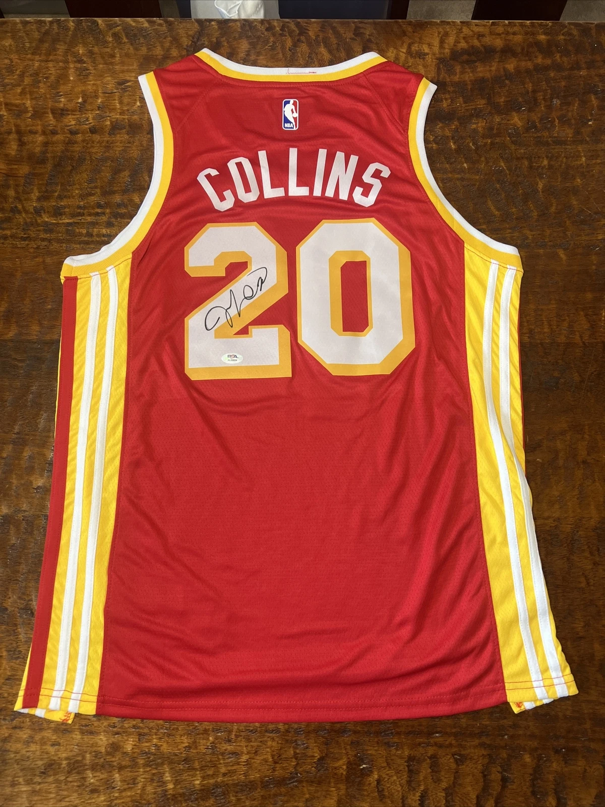 John Collins Signed Atlanta Hawks Jersey PSA DNA Coa Autographed