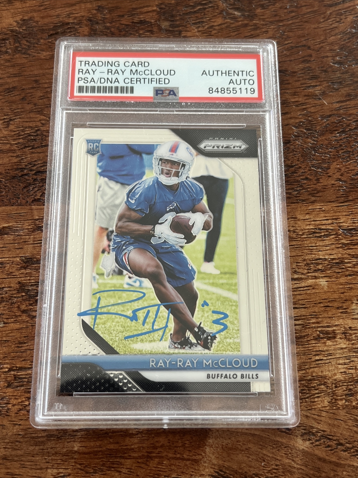 Ray-Ray McCloud IP Signed Prizm RC Card PSA DNA Coa Slab 49ers Autographed