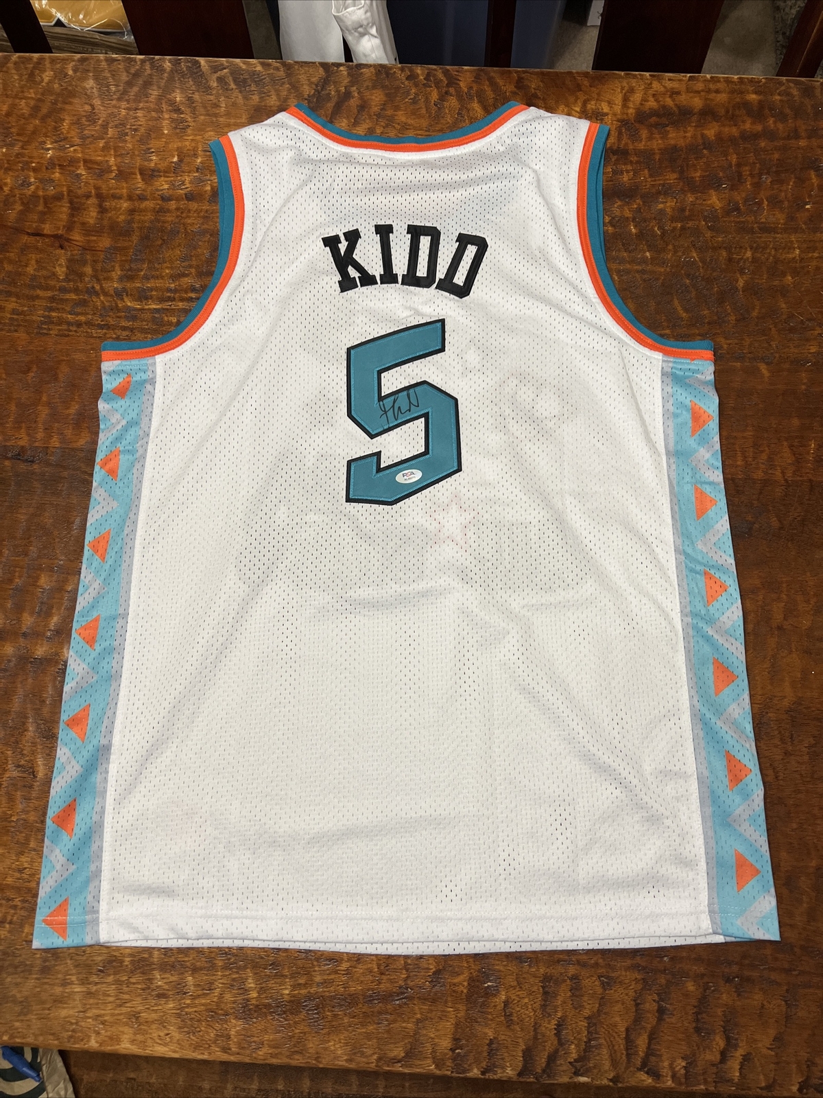 Jason Kidd Signed NBA All Star Jersey PSA DNA Coa Autographed Mavericks