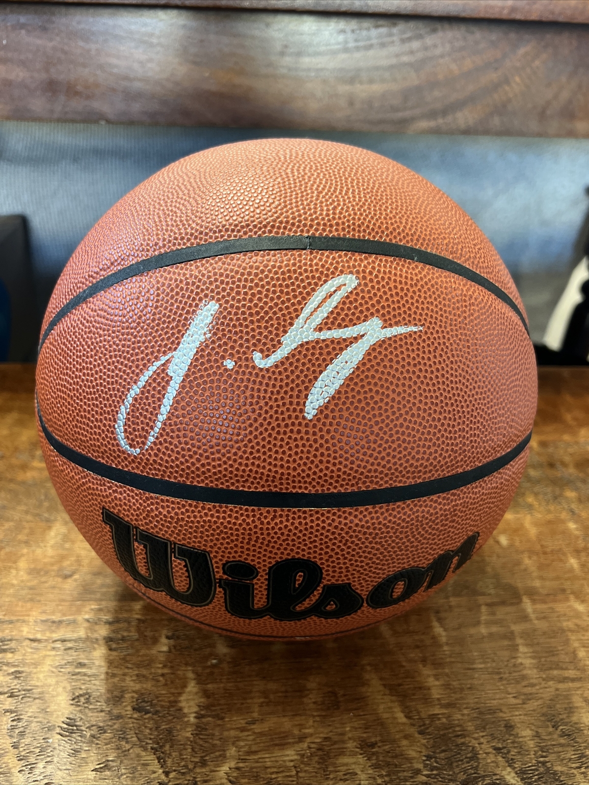 Jaden Ivey Signed Wilson NBA Basketball Psa Dna Coa Autographed Pistons