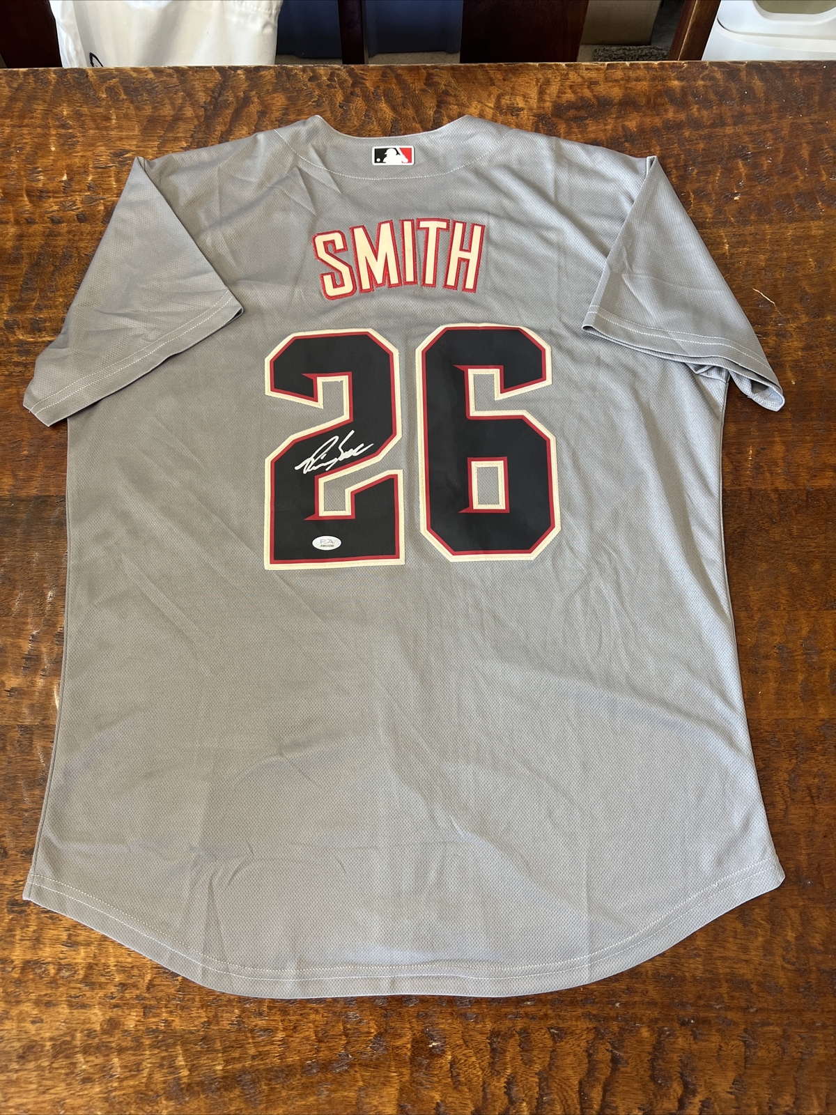Pavin Smith Signed Arizona Diamondbacks Jersey PSA DNA Coa Autographed