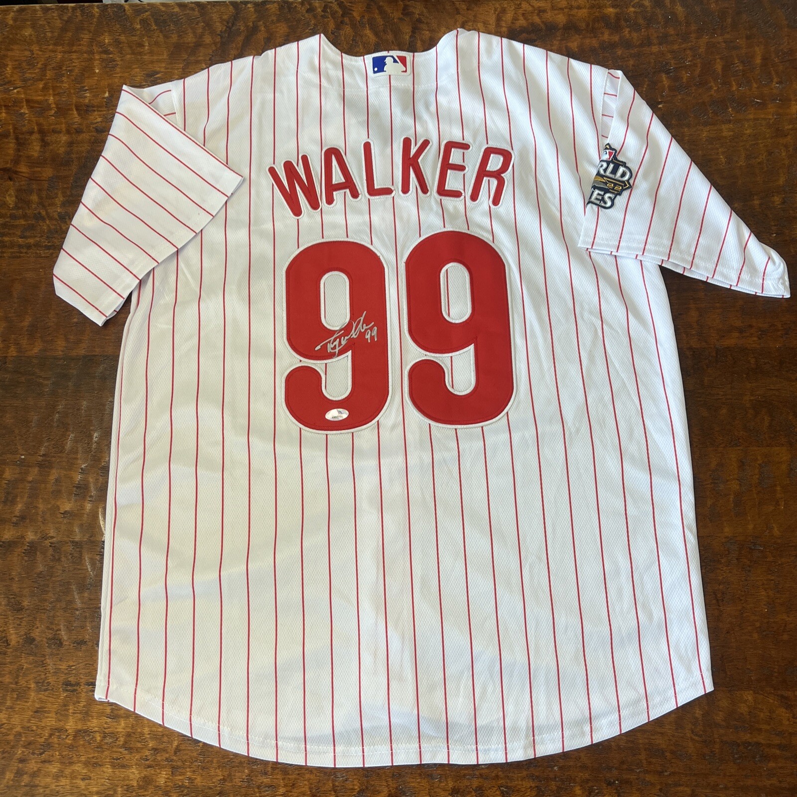Taijuan Walker Signed Philadelphia Phillies Jersey PSA DNA Coa Autographed