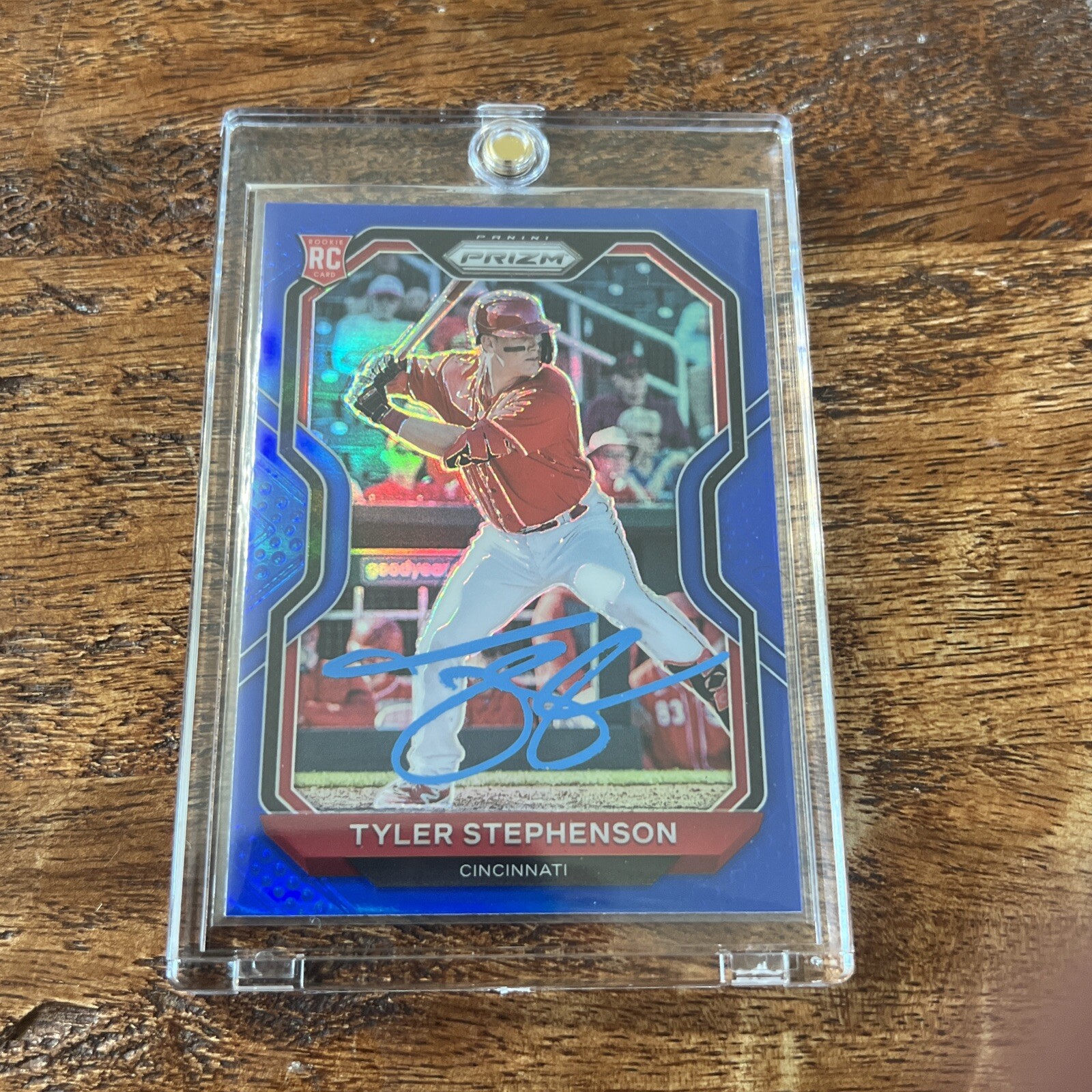 Tyler Stephenson IP Signed Prizm RC Card Psa Dna Coa Autographed Reds