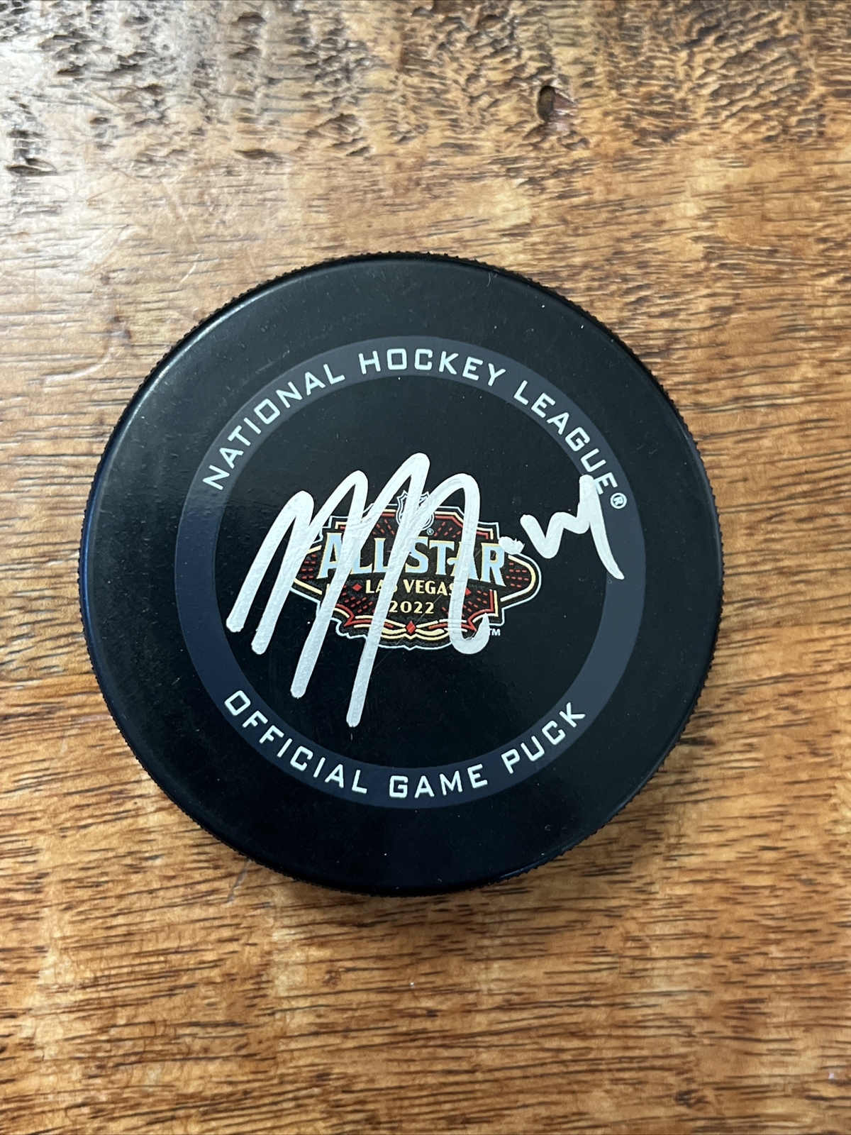 Nick Suzuki Signed 2022 All Star Game Puck PSA DNA Coa Autographed Canadiens