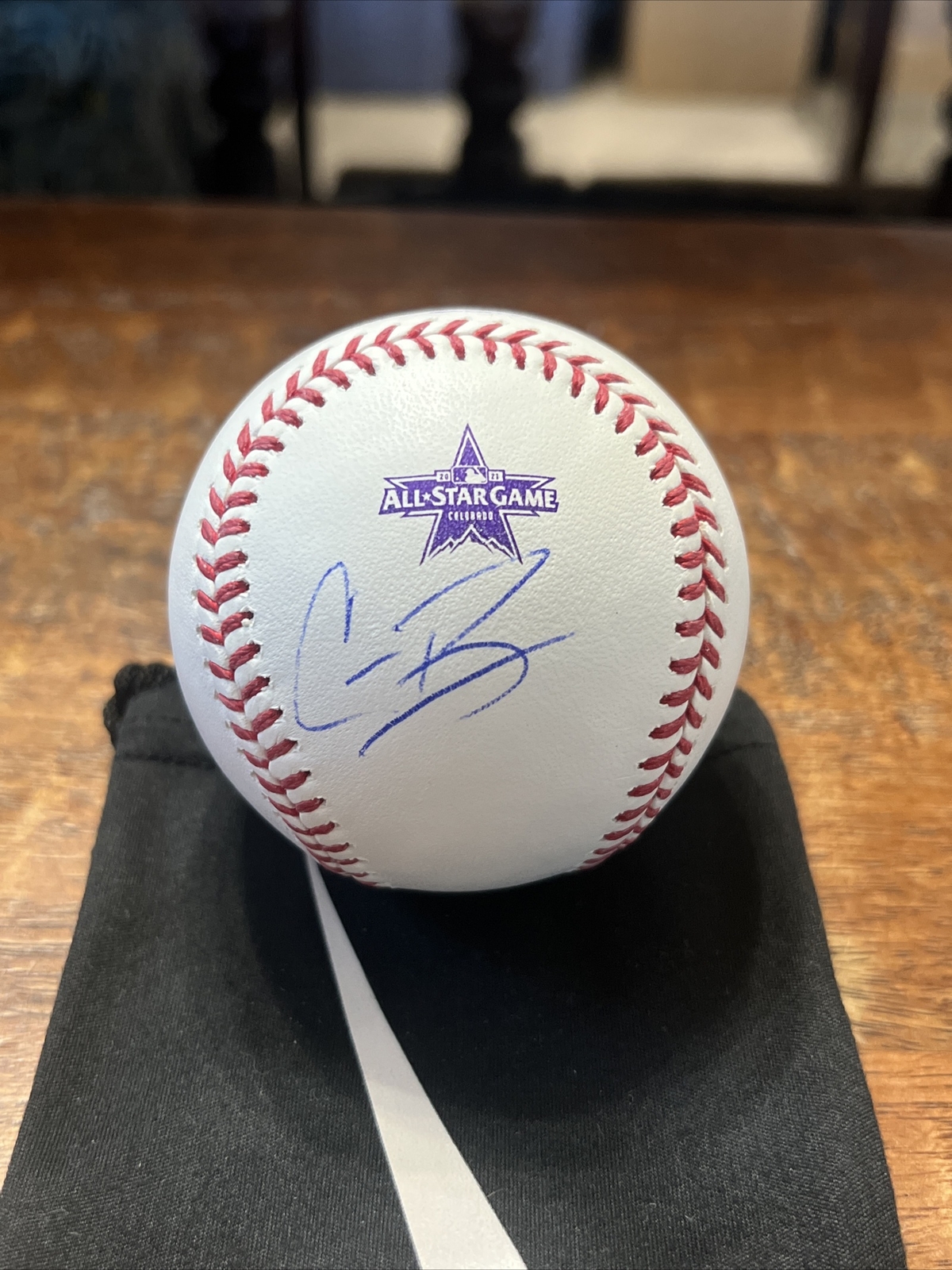 Corbin Burnes Signed 2021 All Star Baseball PSA DNA Coa Brewers Autographed