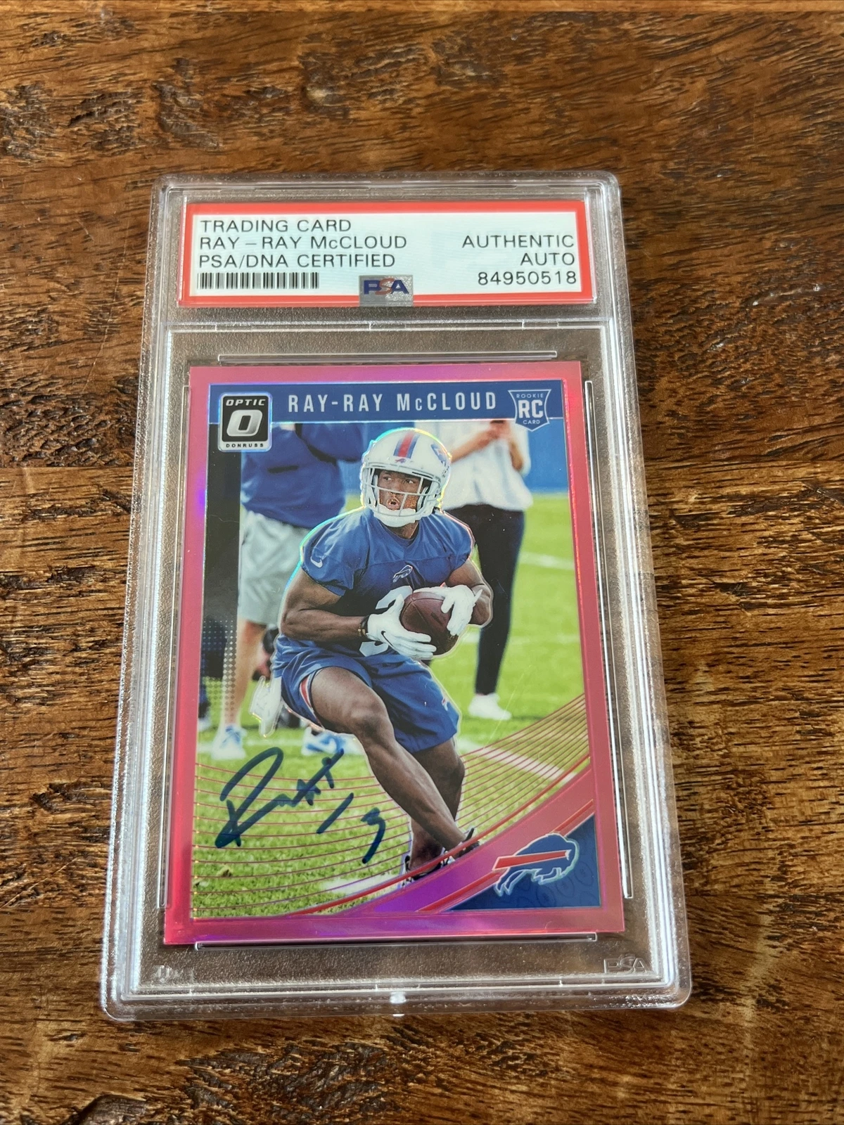 Ray-Ray McCloud IP Signed Optic RC Card PSA DNA Coa Slab Autographed 49ers