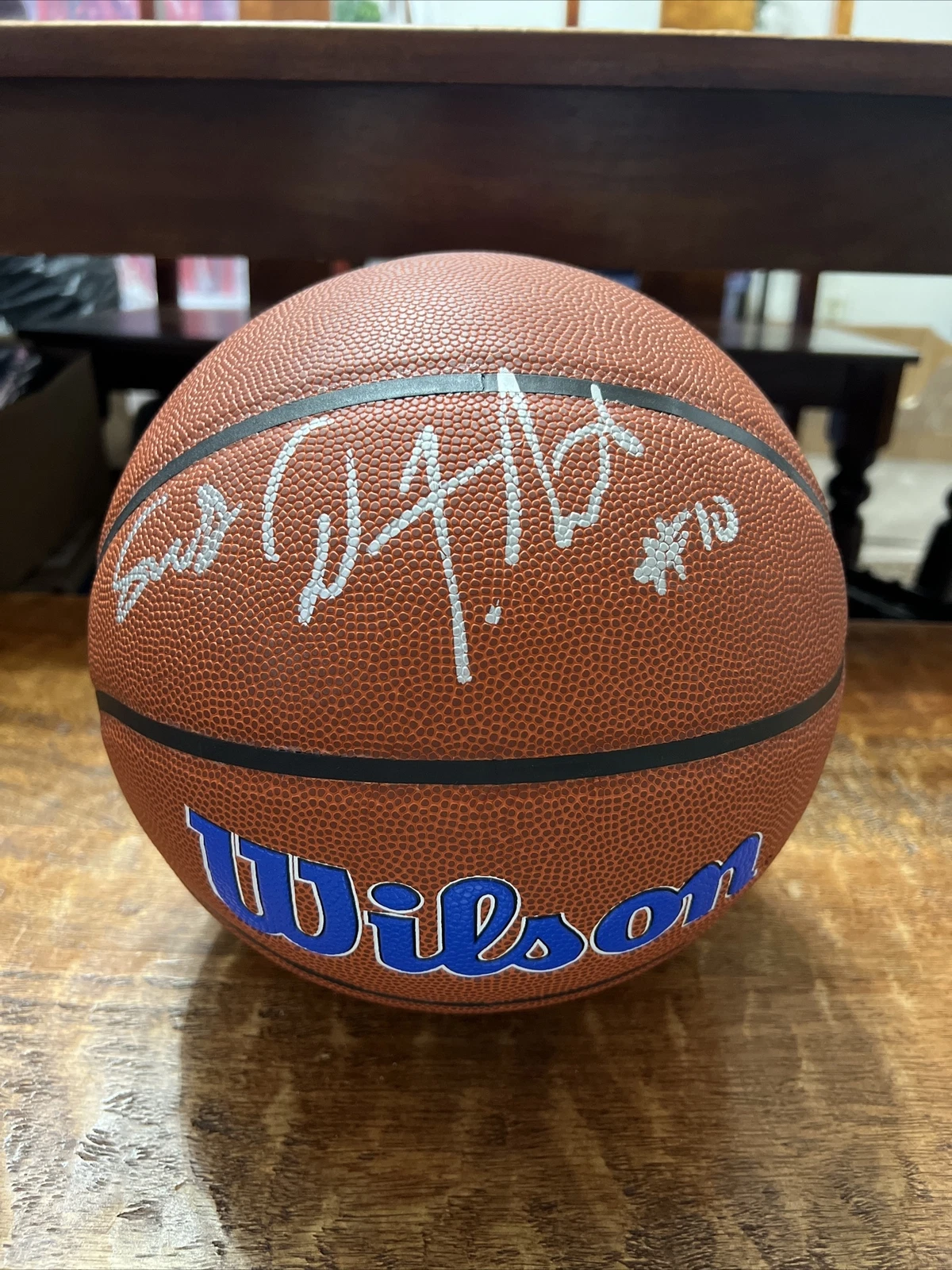 Dorian Finney-Smith Spencer Dinwiddie Signed Mavericks Basketball Psa Dna Coa