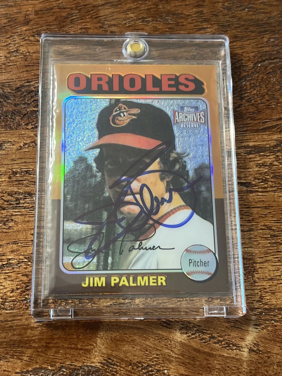 Jim Palmer IP Signed Topps Archives Reserve Card PSA DNA Coa Autographed Orioles