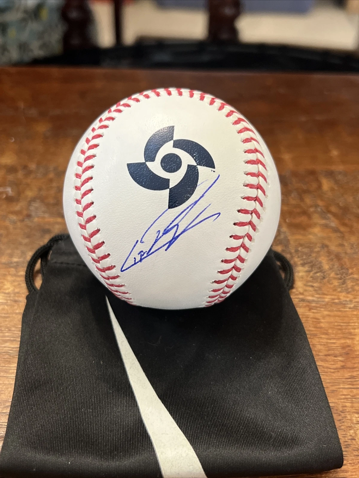 Isaac Paredes Signed 2023 WBC Baseball PSA DNA Coa Rays Autographed Mexico