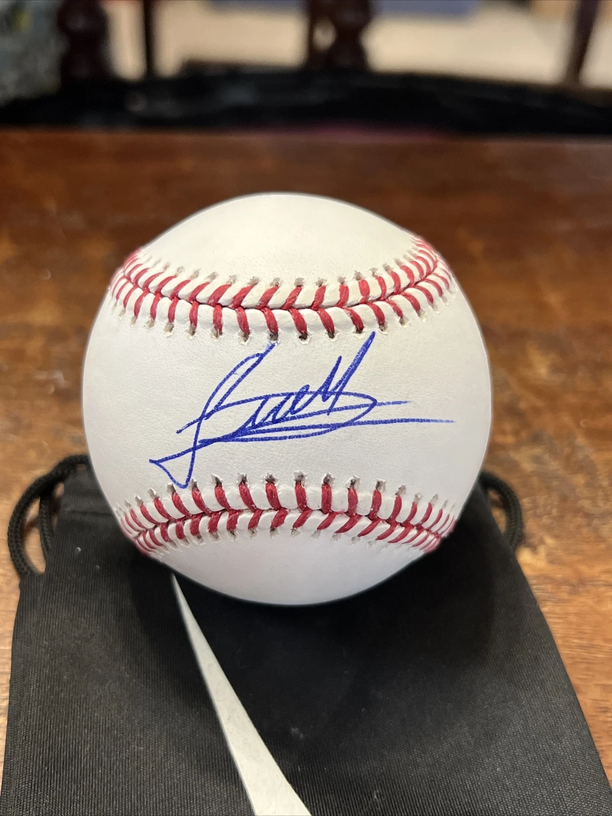 Luis Matos Signed Official Major League Baseball PSA DNA Coa Giants Autographed