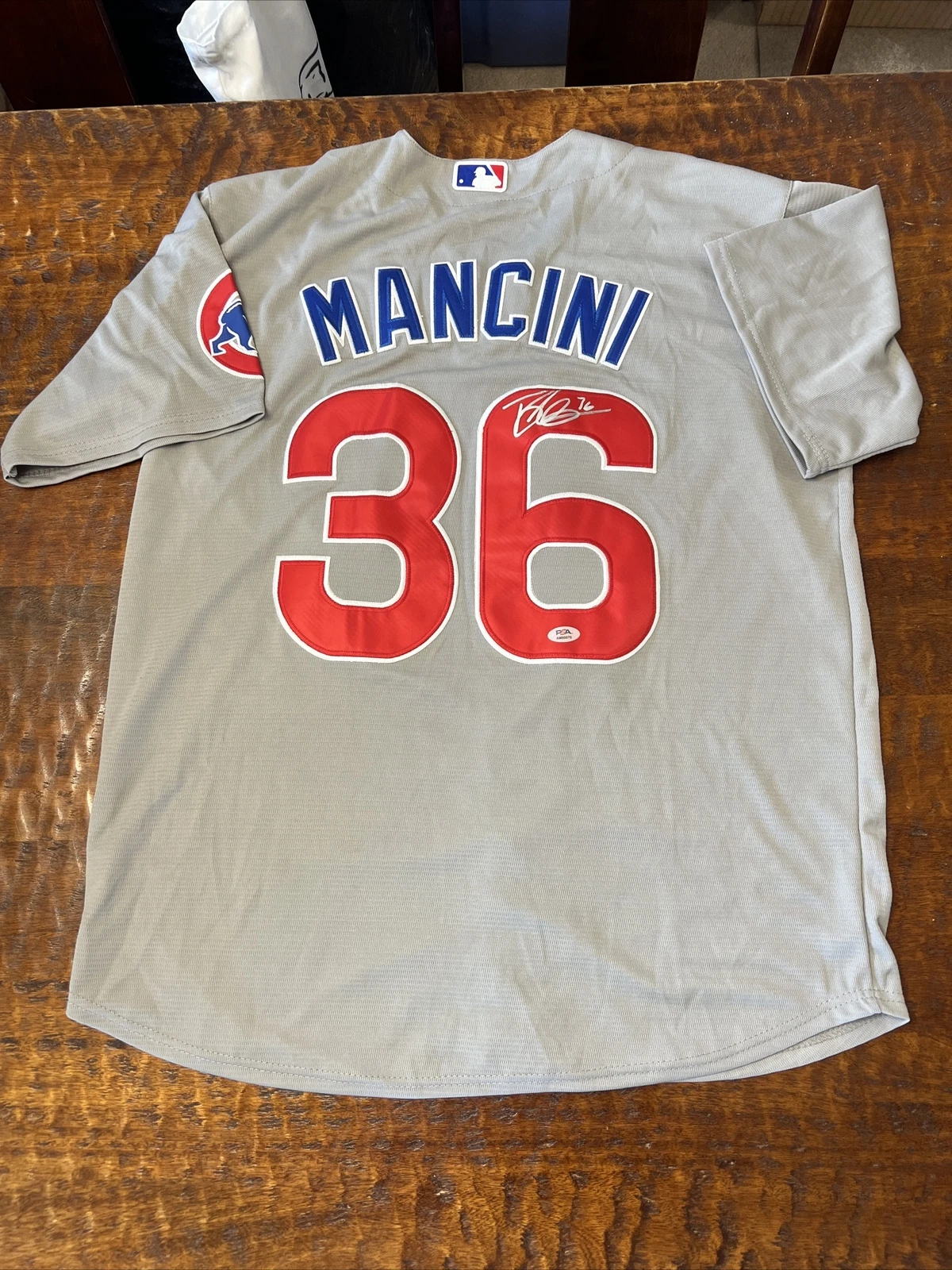 Trey Mancini Signed Chicago Cubs Jersey PSA DNA Coa Autographed