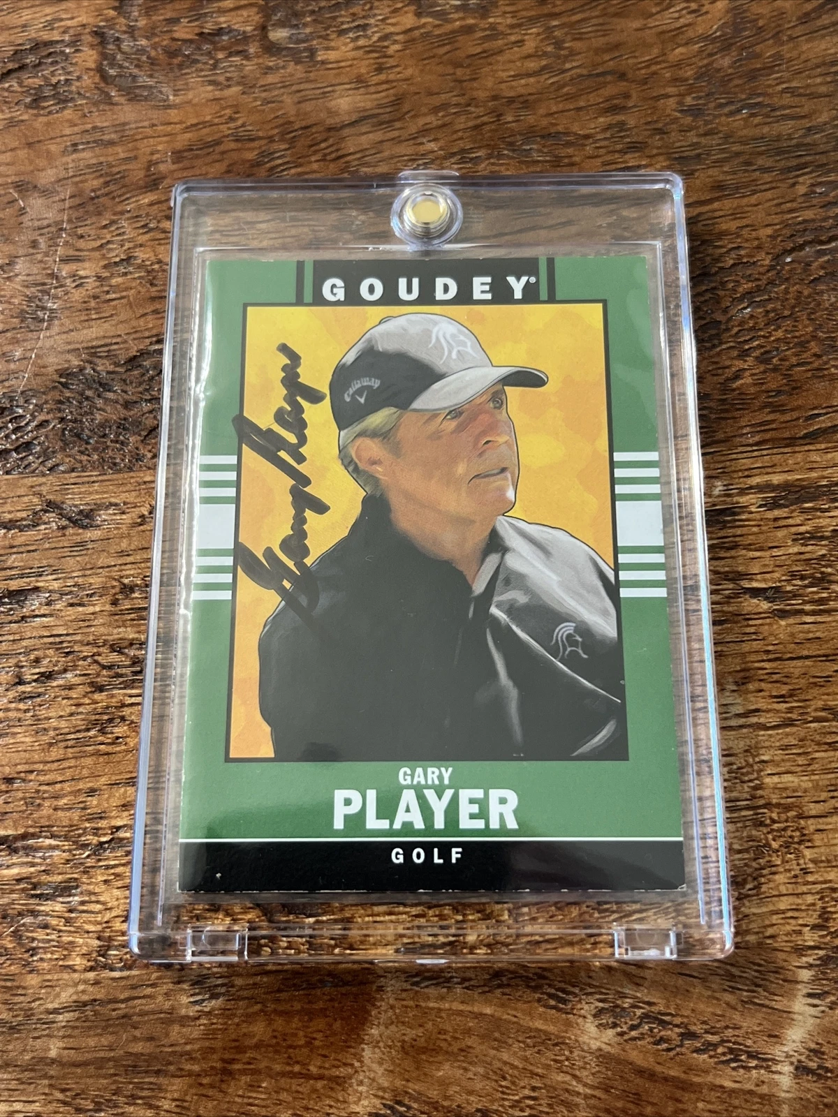 Gary Player IP Signed Goudey Card Psa Dna Coa Autographed Golf PGA