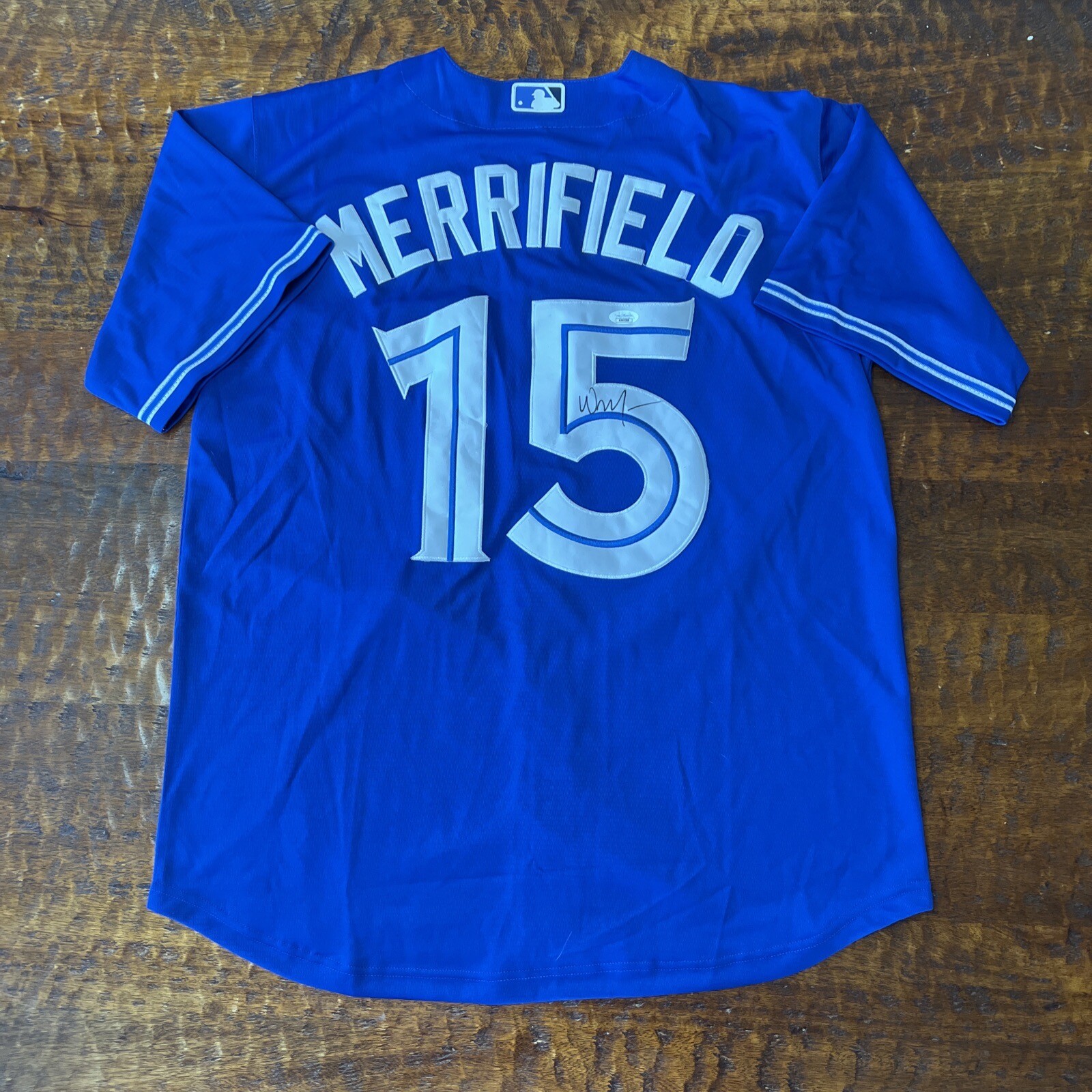 Whit Merrifield Signed Toronto Blue Jays Jersey JSA Coa Autographed