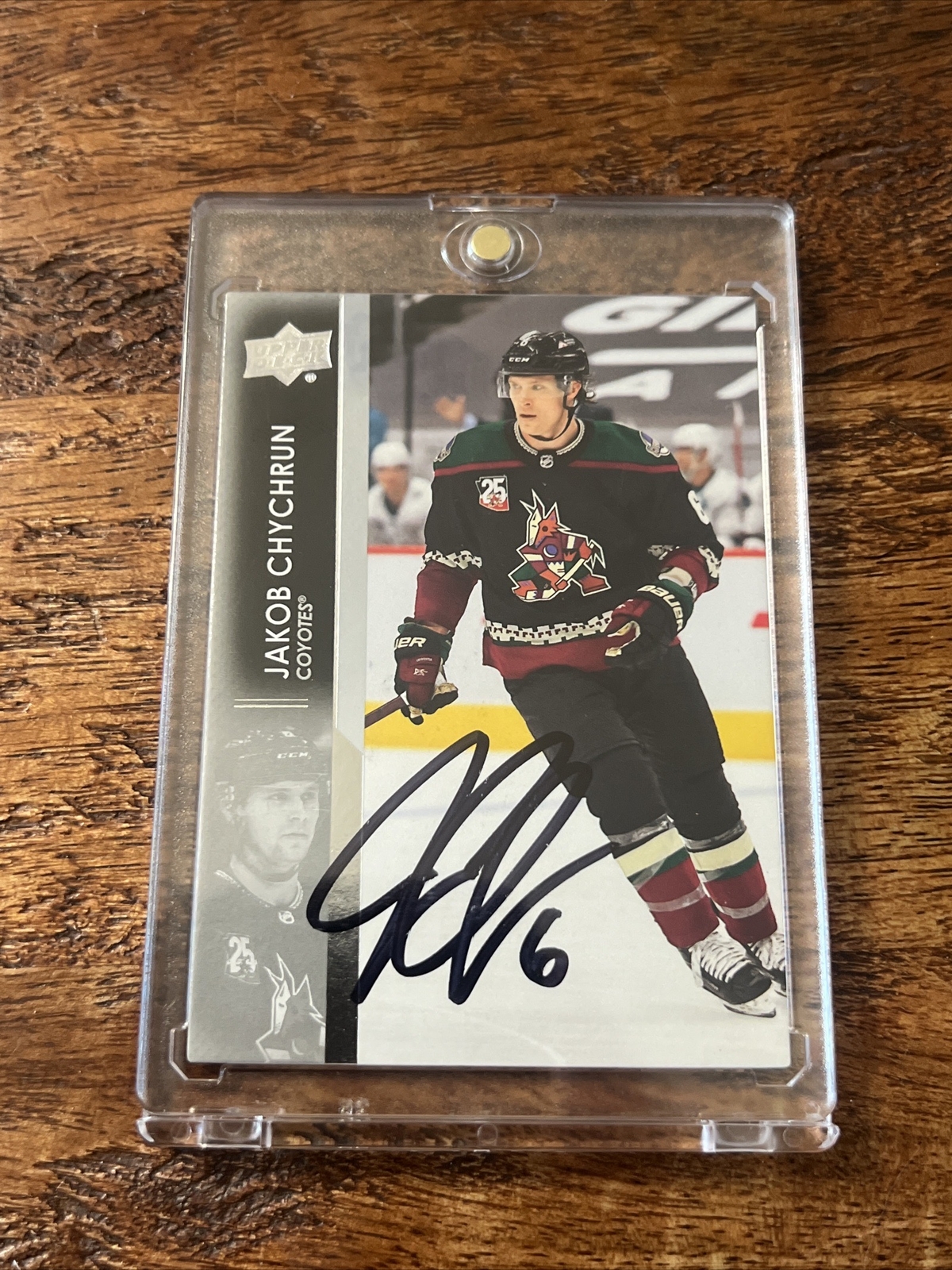 Jakob Chychrun IP Signed Upper Deck Card JSA Coa Autographed Coyotes