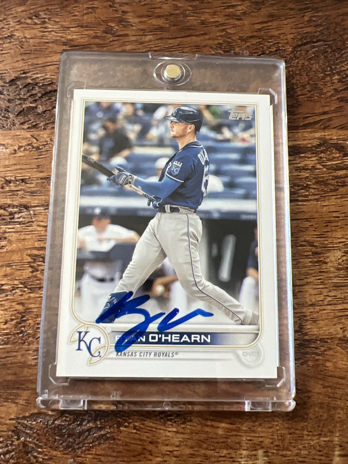 Ryan O'Hearn IP Signed Topps Card JSA Coa Royals Autographed