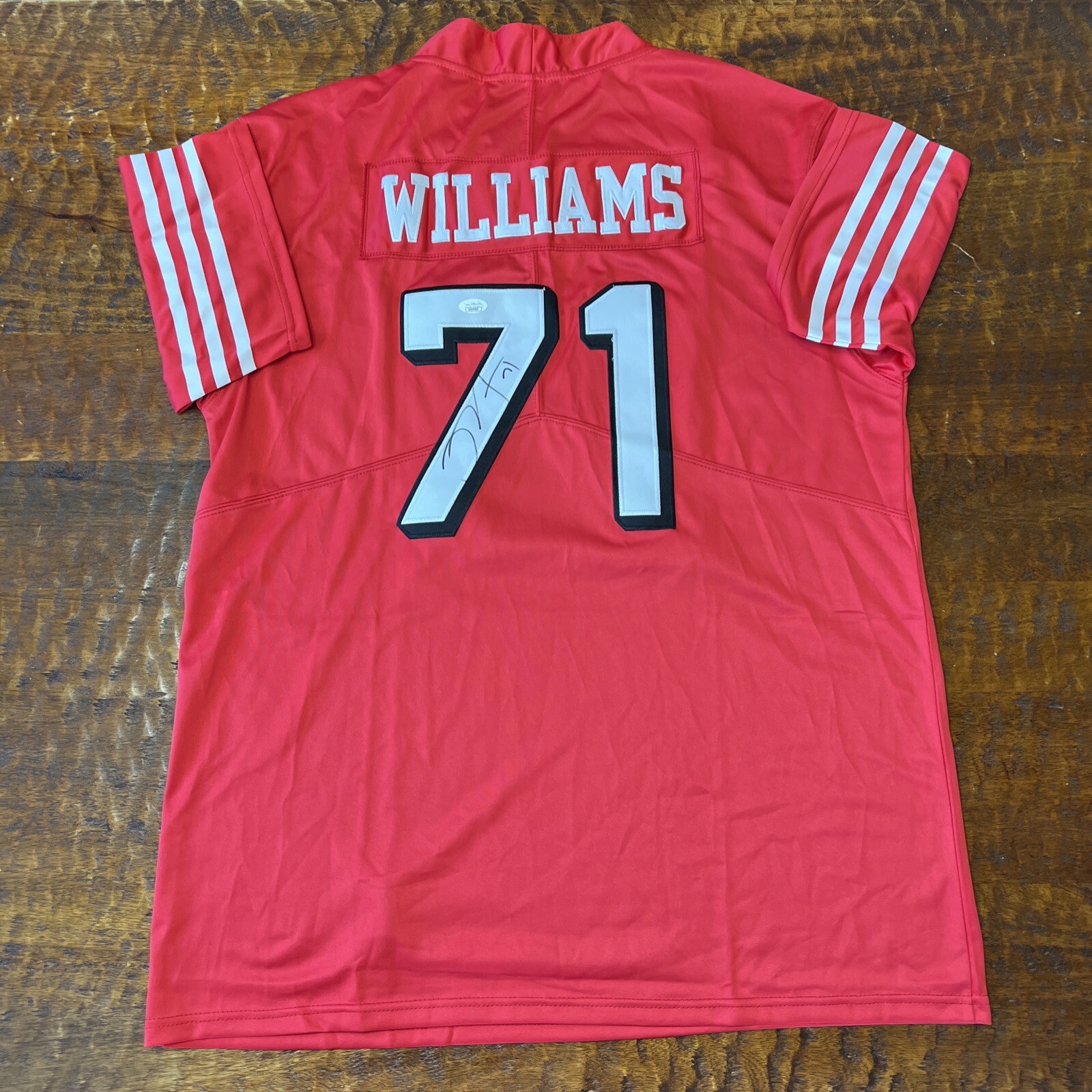 Trent Williams Signed San Francisco 49ers Jersey JSA Coa Autographed