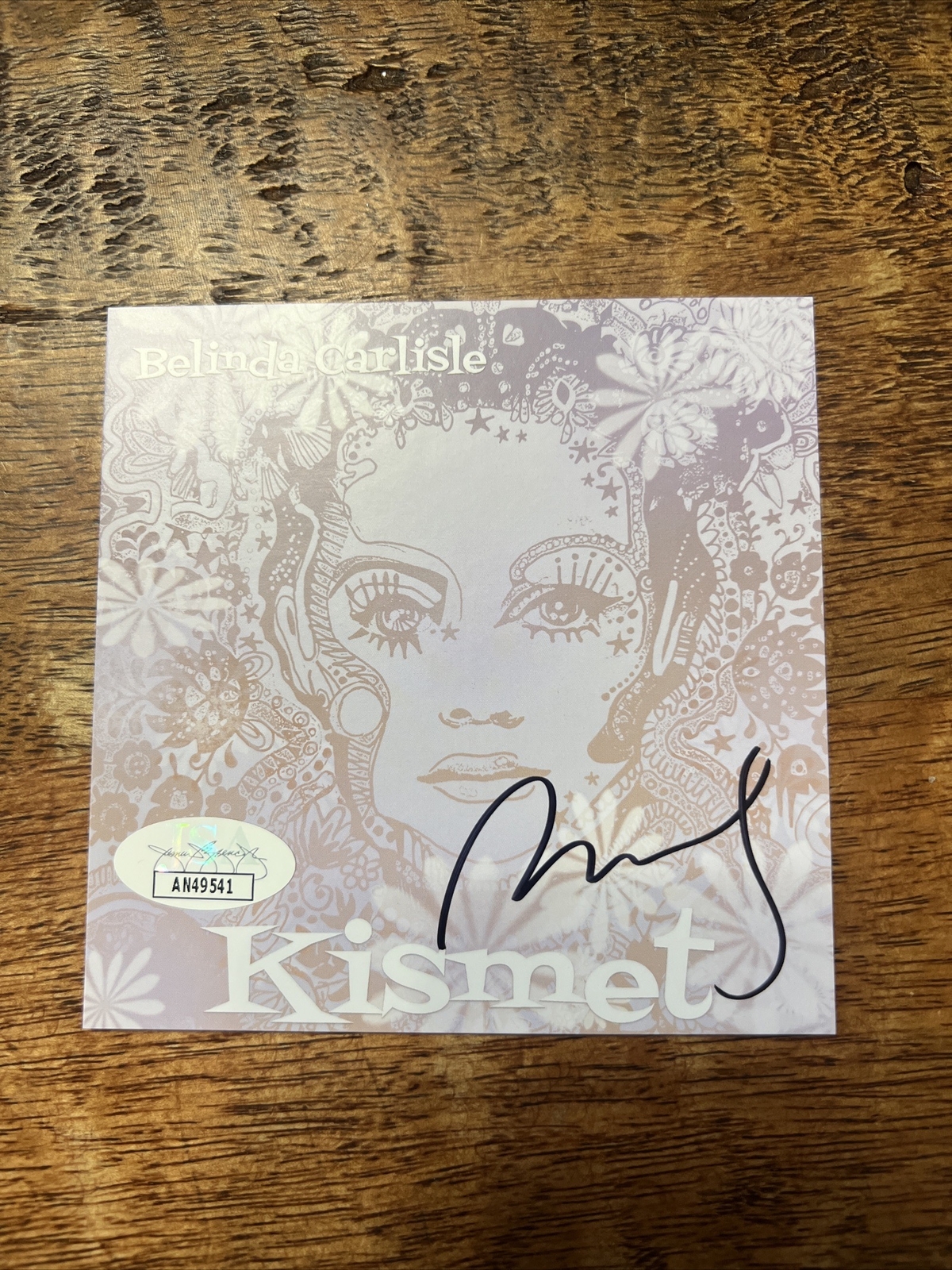 Belinda Carlisle Signed Kismet Cd Album JSA COA Autographed