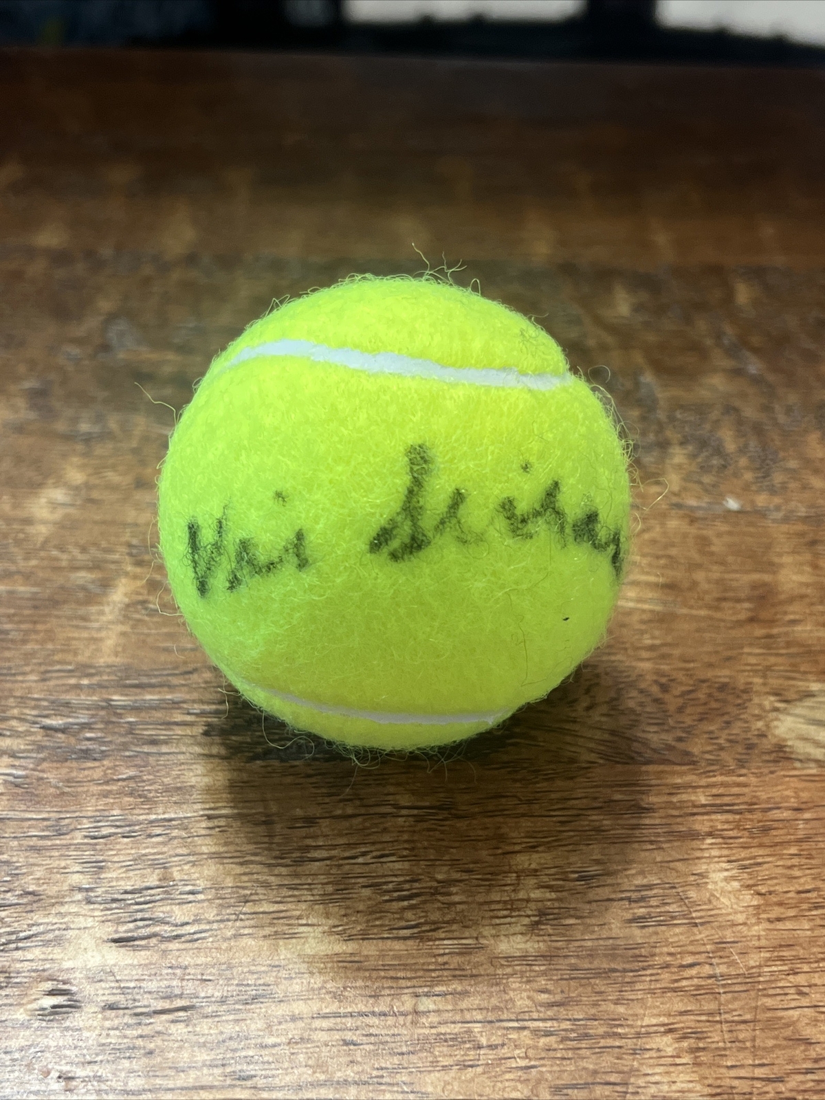 Vic Seixas Signed Tennis Ball JSA Coa Penn Autographed