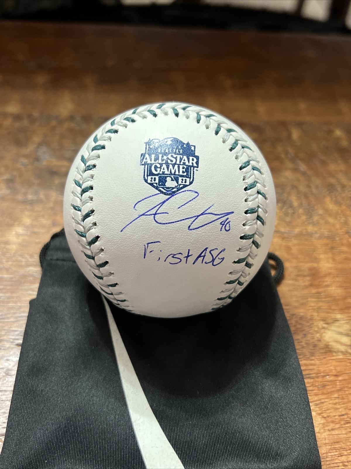 Josiah Gray Signed 2023 All Star Baseball JSA Coa Nationals Autographed