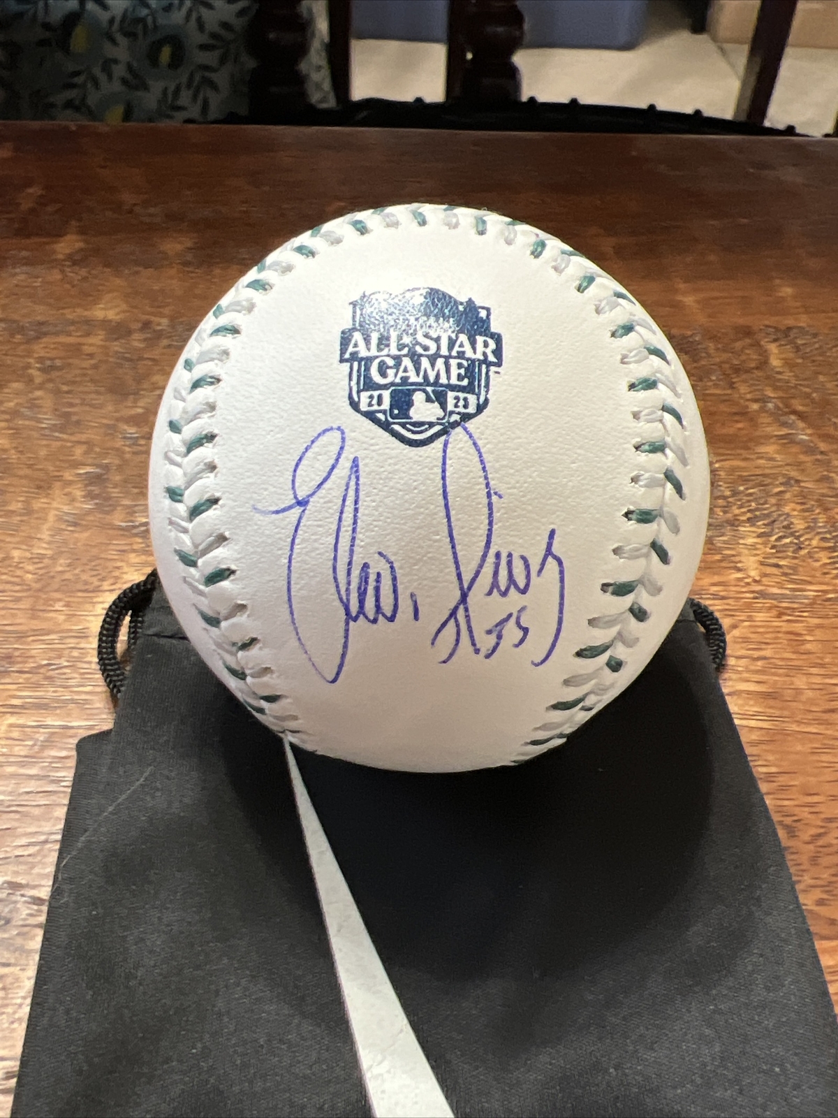 Elias Diaz Signed 2023 All Star Baseball JSA Coa Rockies Autographed