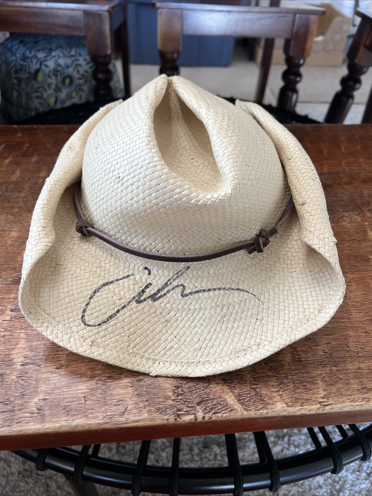 Alan Jackson Signed Cowboy Hat JSA Coa Autographed Country Music