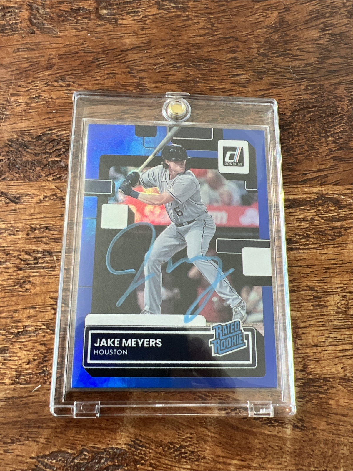 Jake Meyers IP Signed Donruss Rated Rookie Card JSA Coa Autographed Astros