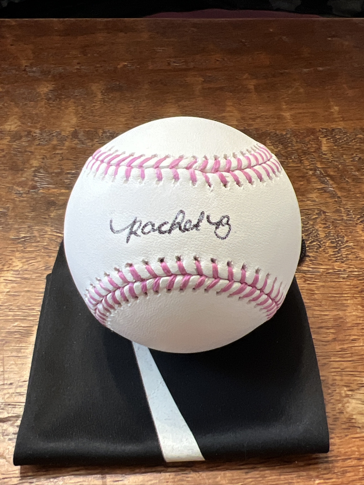 Rachel Balkovec Signed Mother’s Day Baseball JSA Coa Yankees Autographed
