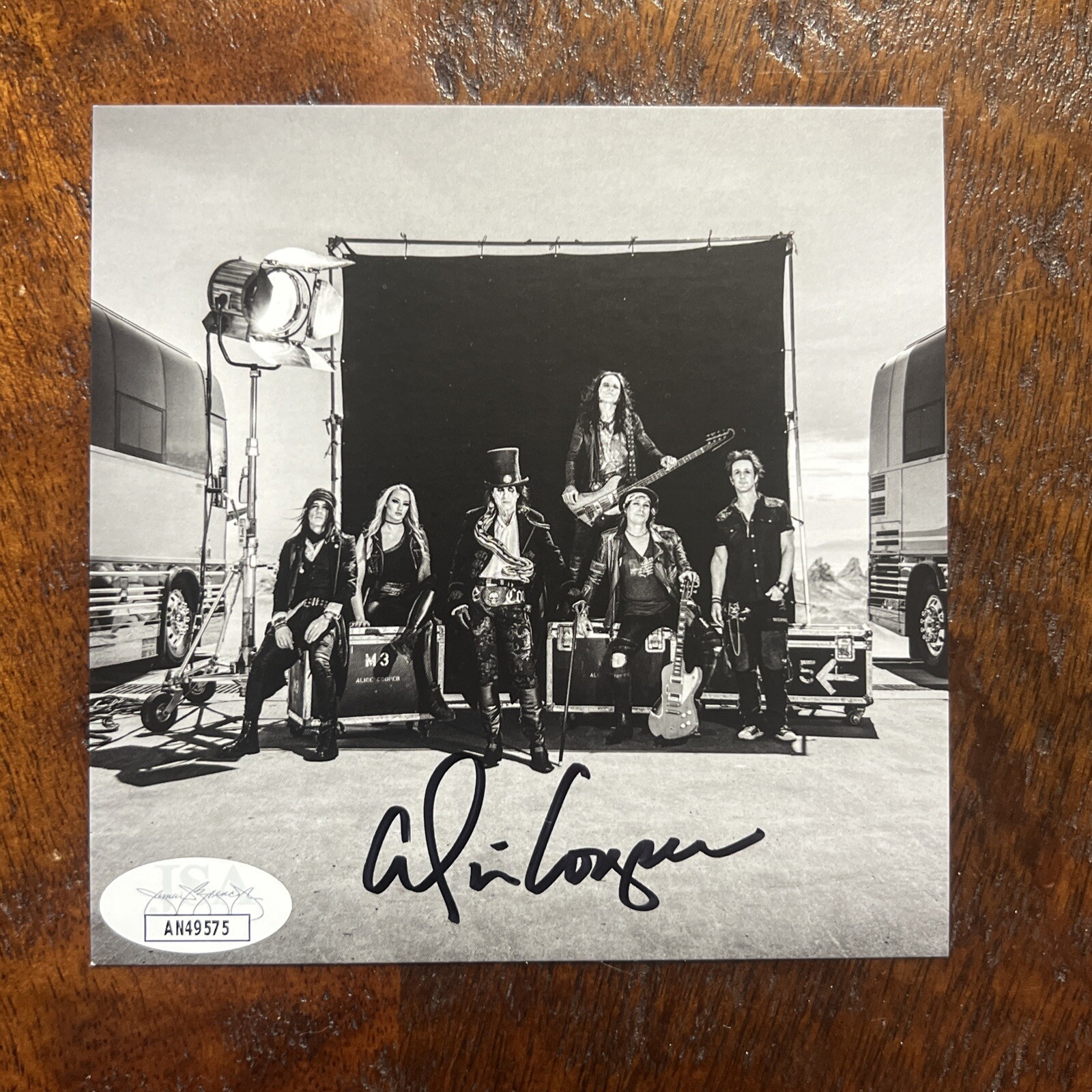Alice Cooper Signed Road Cd Album JSA COA Autographed