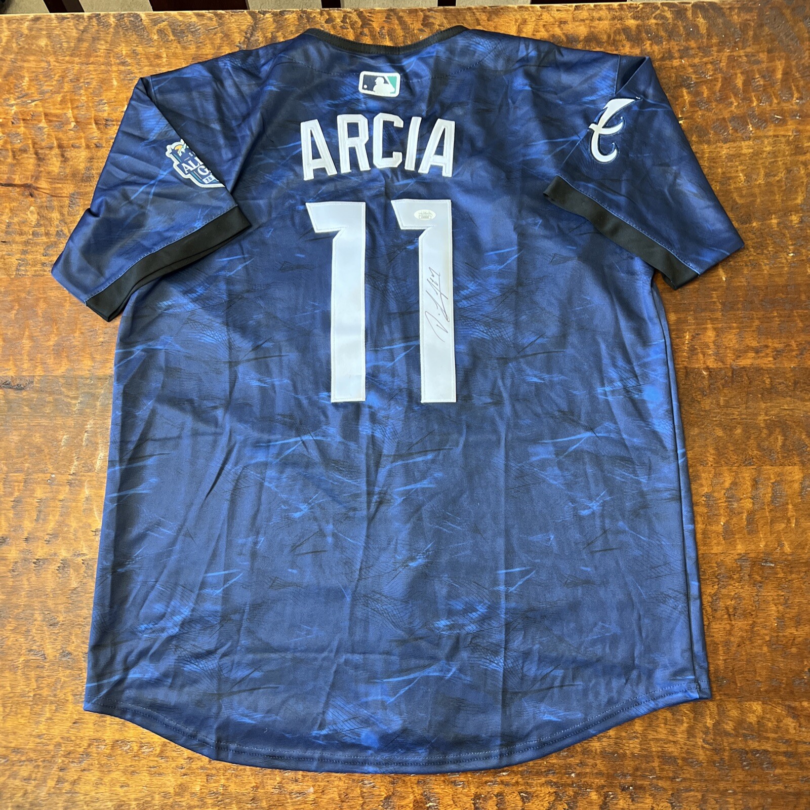 Orlando Arcia Signed All Star Jersey JSA Coa Autographed Braves