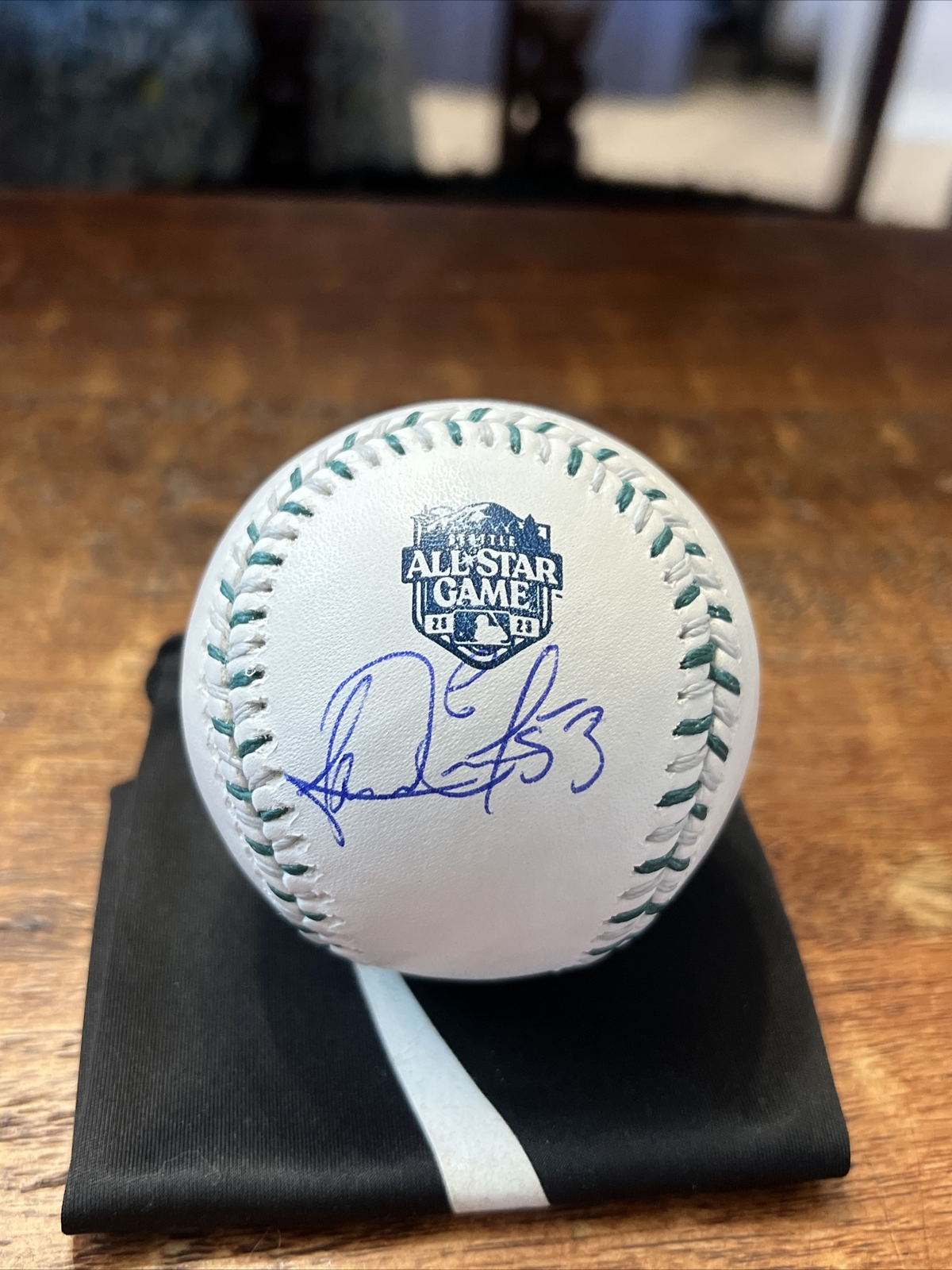 Carlos Estevez Signed 2023 All Star Baseball JSA Coa Angels Autographed
