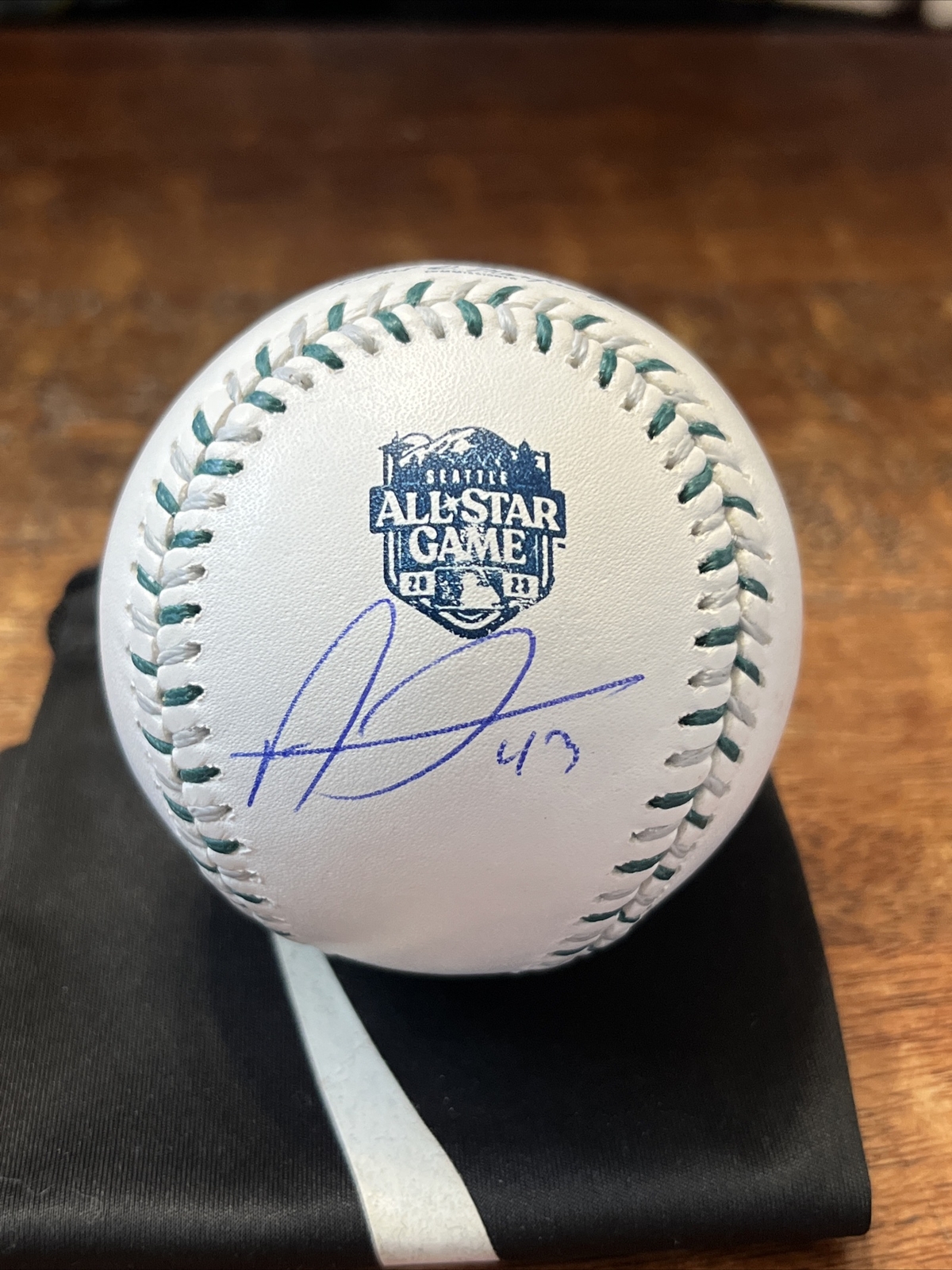 Alexis Diaz Signed 2023 All Star Baseball JSA Coa Reds Autographed