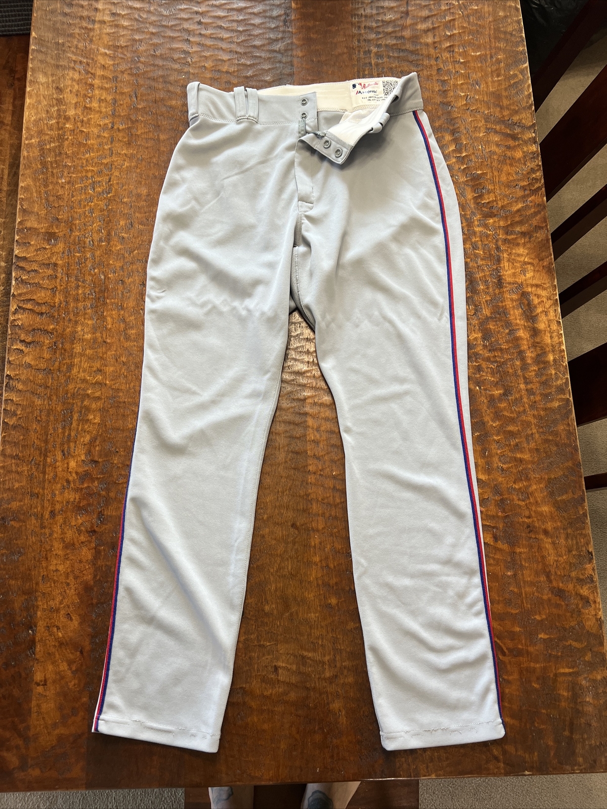 Luke Jackson 2016 Game Used Worn Pants Texas Rangers