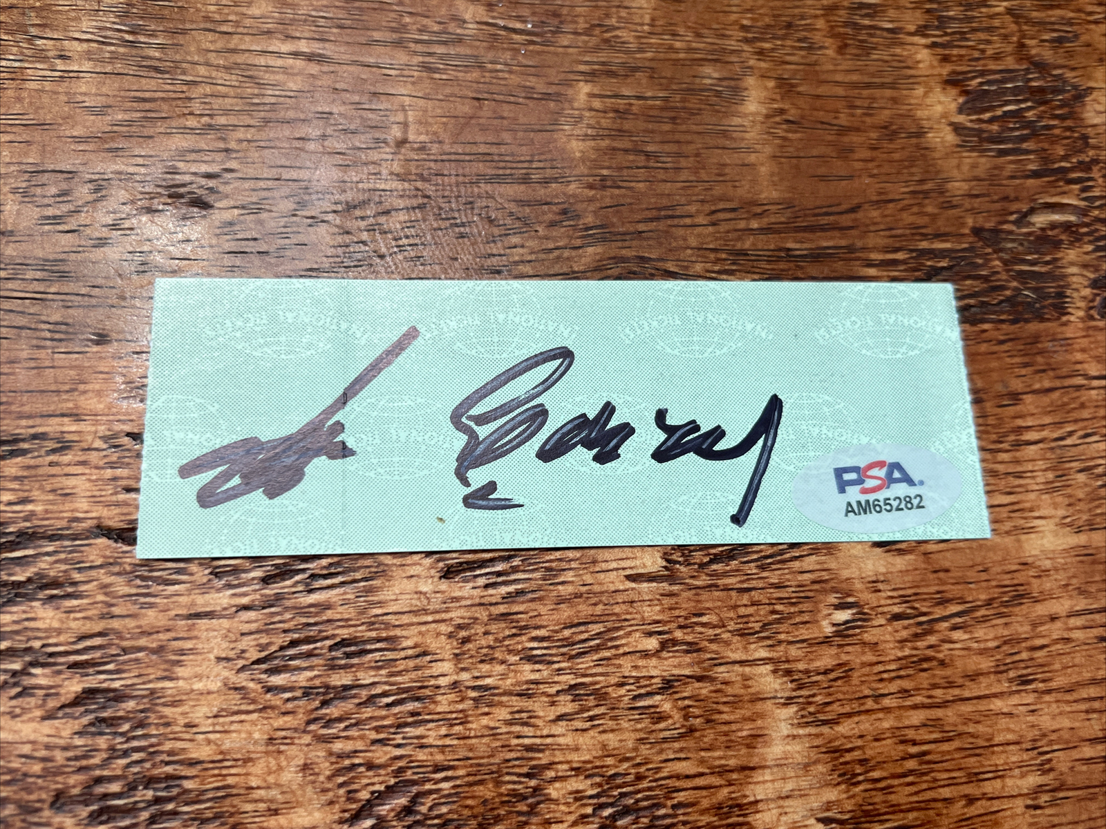 Gerry Cooney Signed Foreman Ticket Stub Psa Dna Autographed Boxing