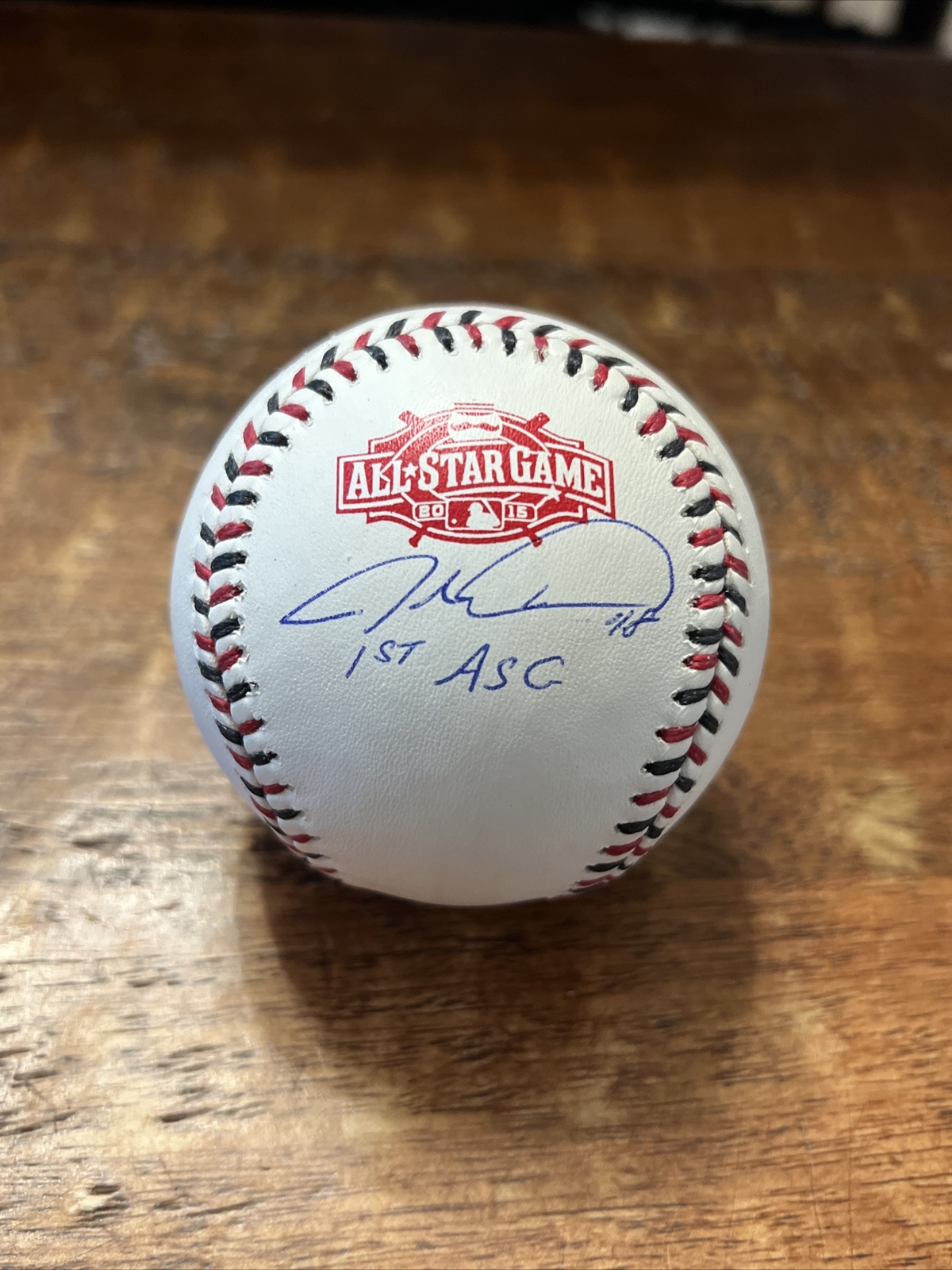 Jacob deGrom Signed 2015 All Star Baseball JSA Autographed 1st ASG Inscribed