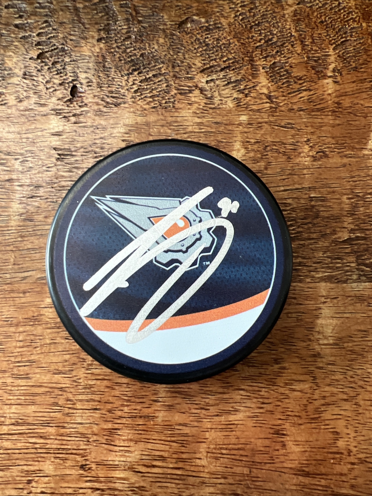 Evander Kane Signed Edmonton Oilers Puck JSA Coa Autographed