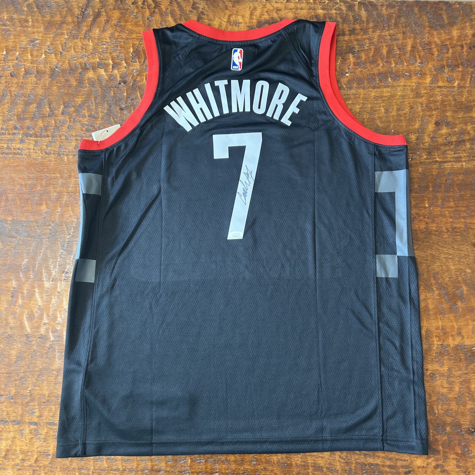 Cam Whitmore Signed Houston Rockets Jersey JSA Coa Autographed