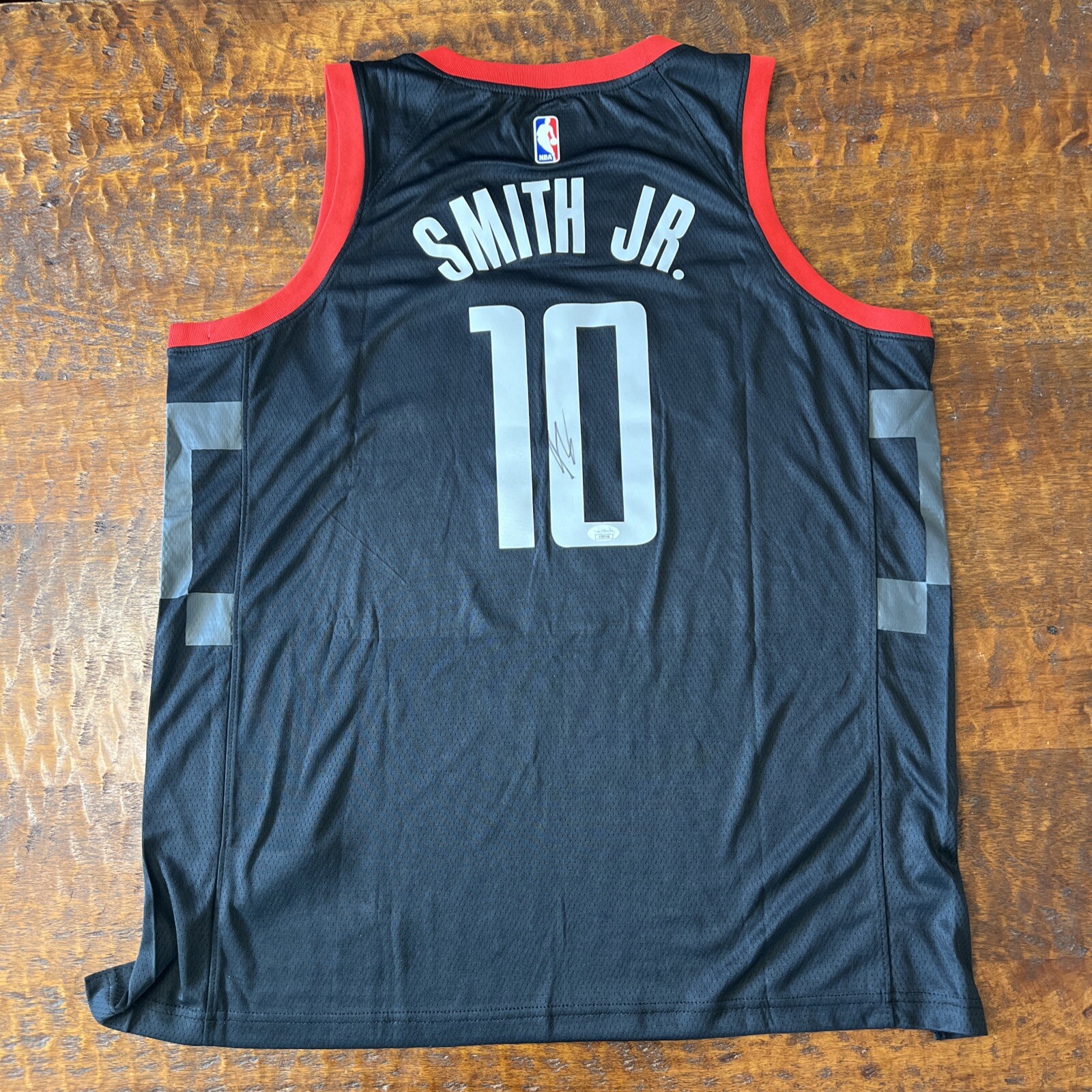 Jabari Smith Jr Signed Houston Rockets Jersey JSA Coa Autographed