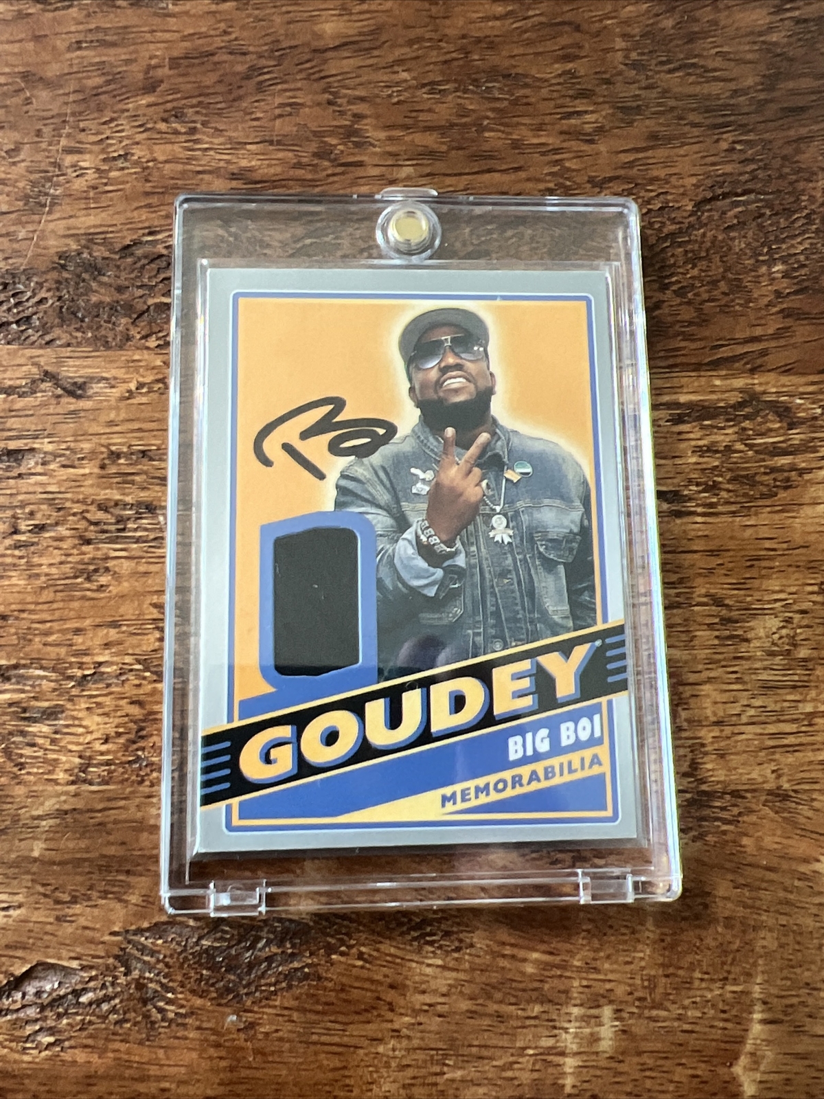 Big Boi IP Signed Goudey Card JSA Coa Autographed Outkast Rap Hip Hop