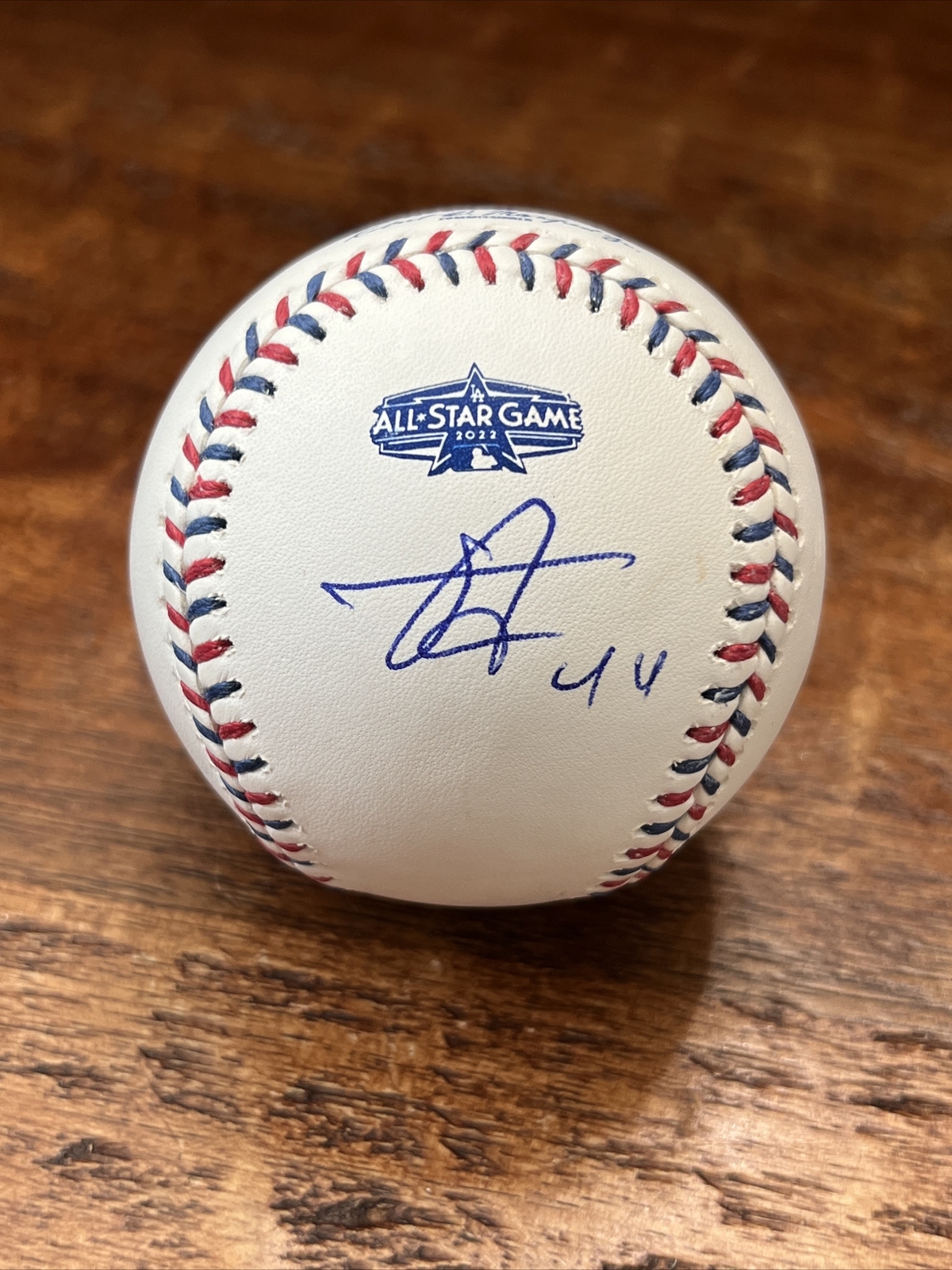 Julio Rodriguez Signed 2022 All Star Baseball JSA Coa Mariners Autographed