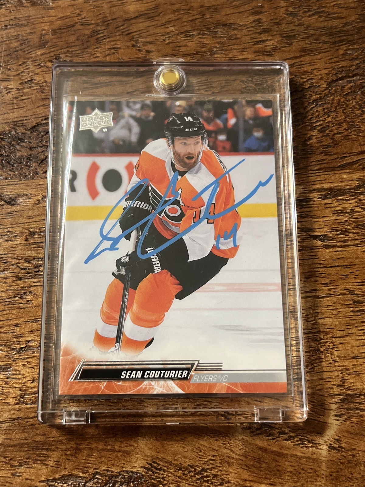 Sean Couturier IP Signed Upper Deck Card PSA DNA  Autographed Flyers