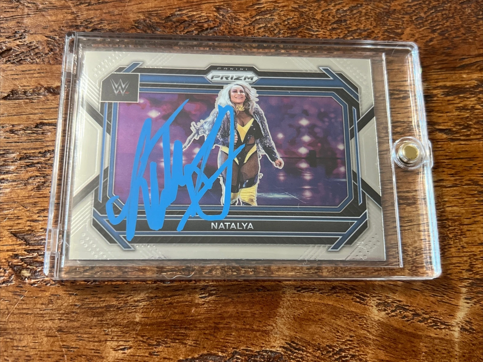 Natalya Neidhart IP Signed Prizm Card Psa Dna Autographed WWE