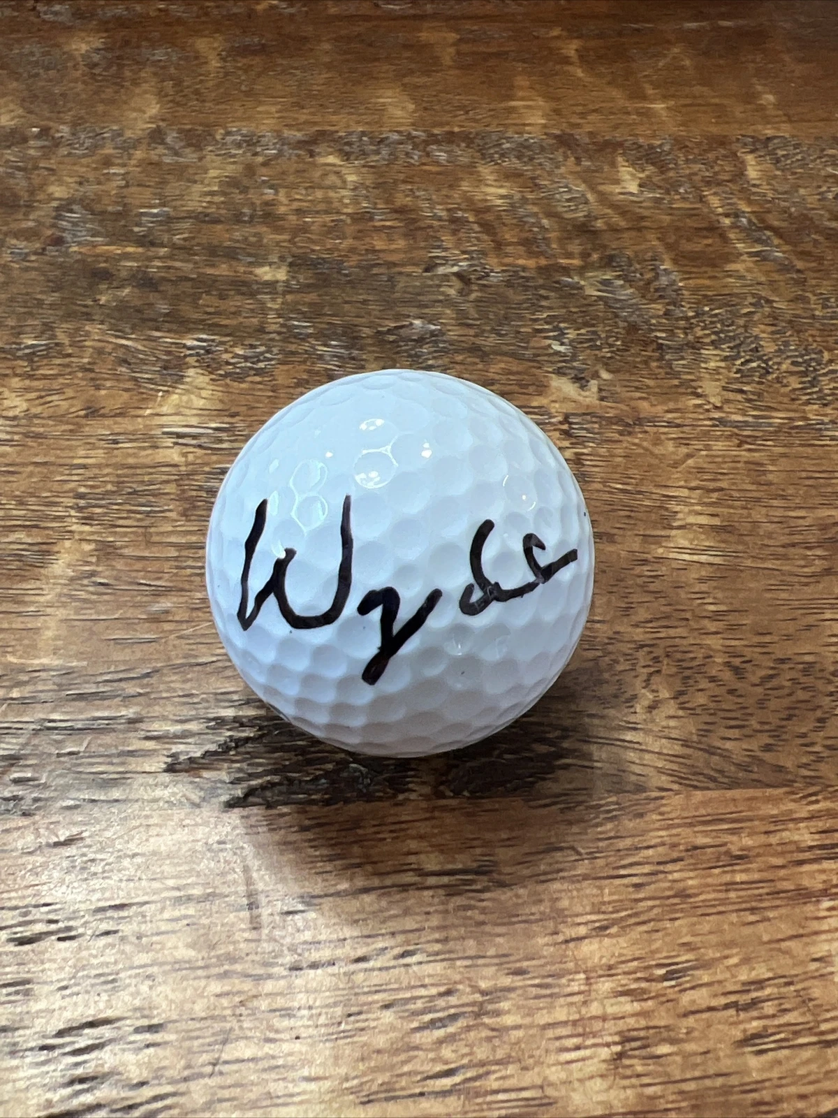 Wyndham Clark Signed Titleist Golf Ball PSA DNA Autographed PGA