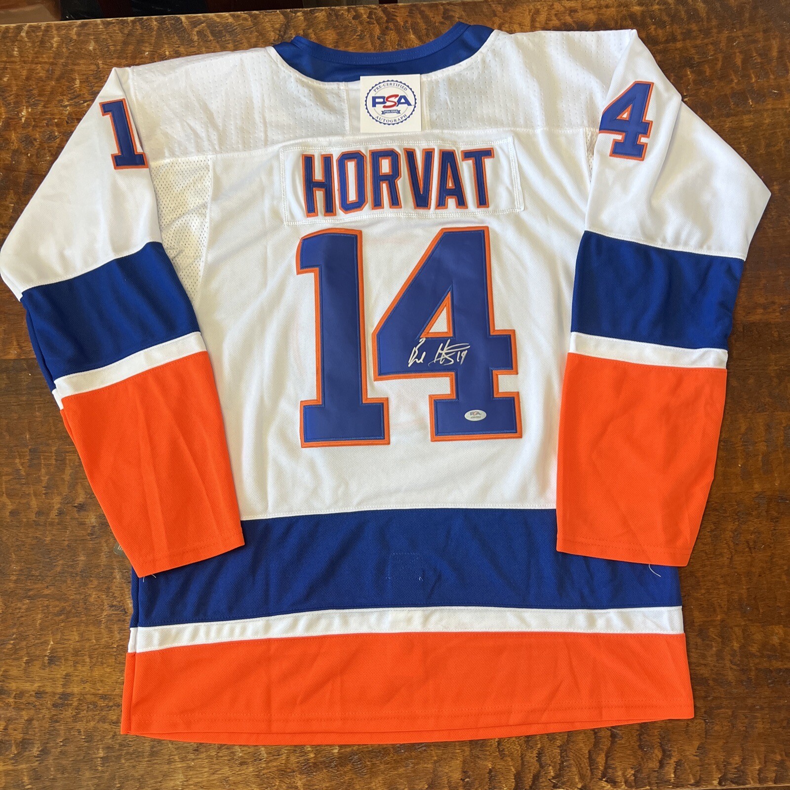 Bo Horvat Signed New York Islanders Jersey PSA DNA Autographed