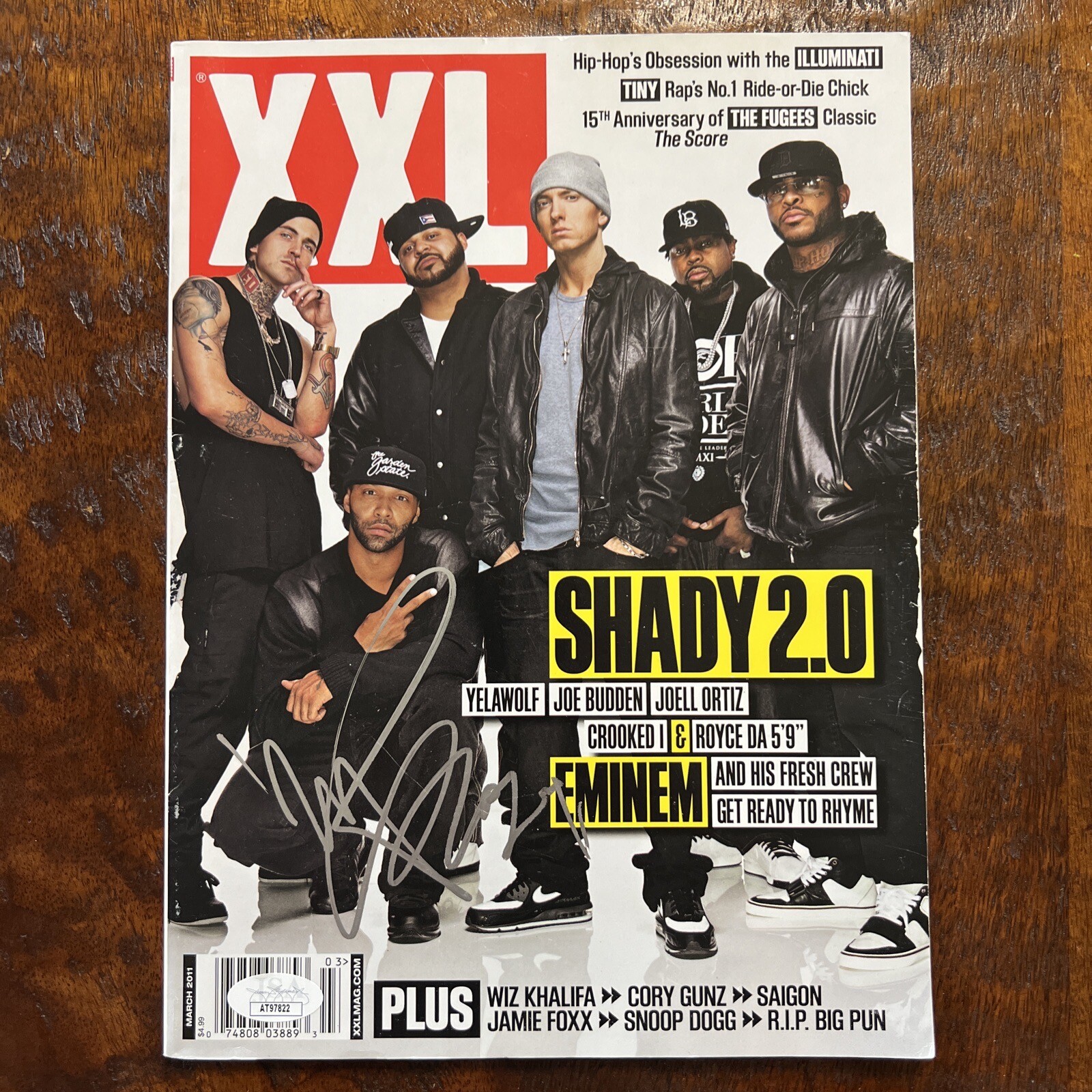 Yelawolf Signed XXL Magazine JSA Coa Autographed Slumerican Shady 2.0