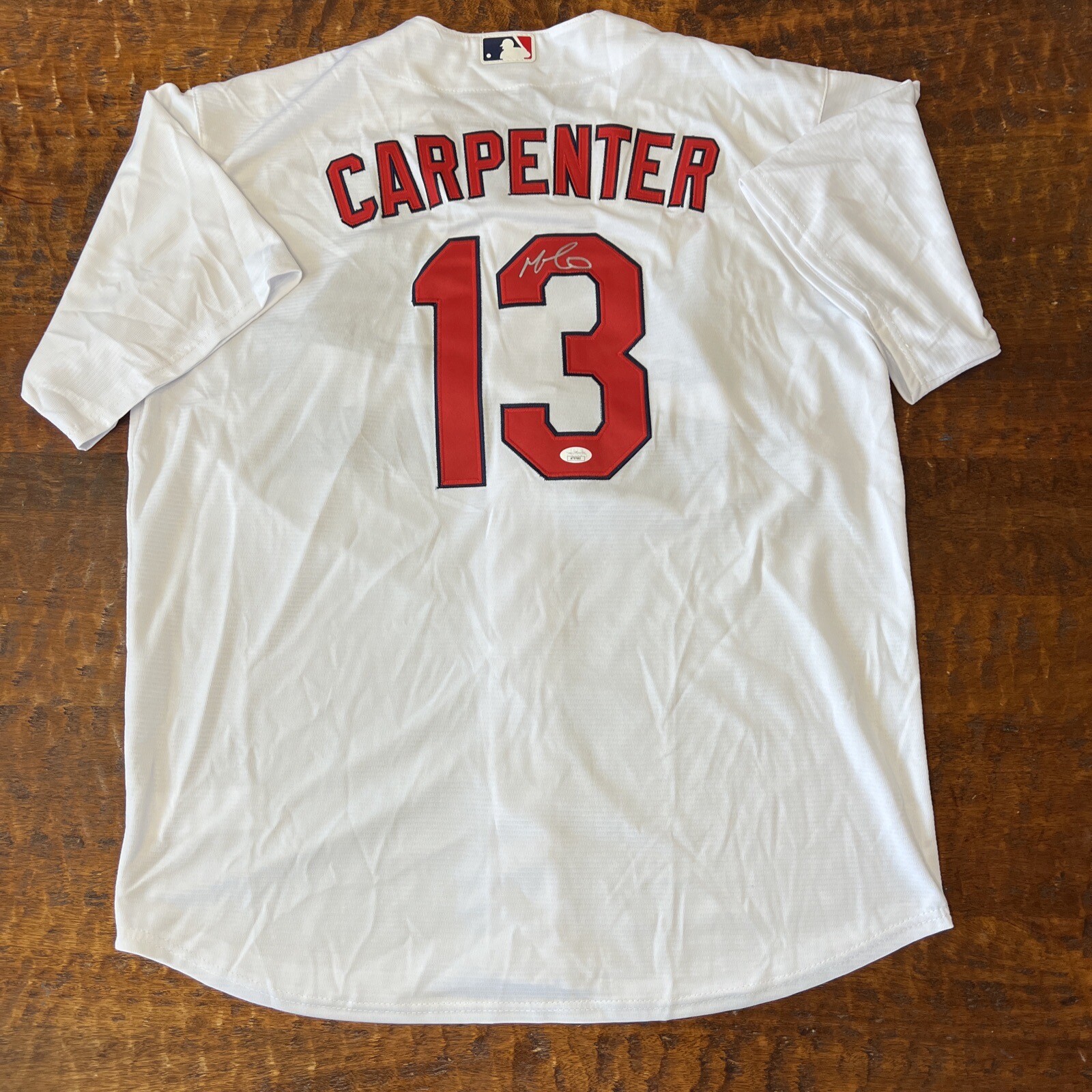 Matt Carpenter Signed St Louis Cardinals Jersey JSA Coa Autographed