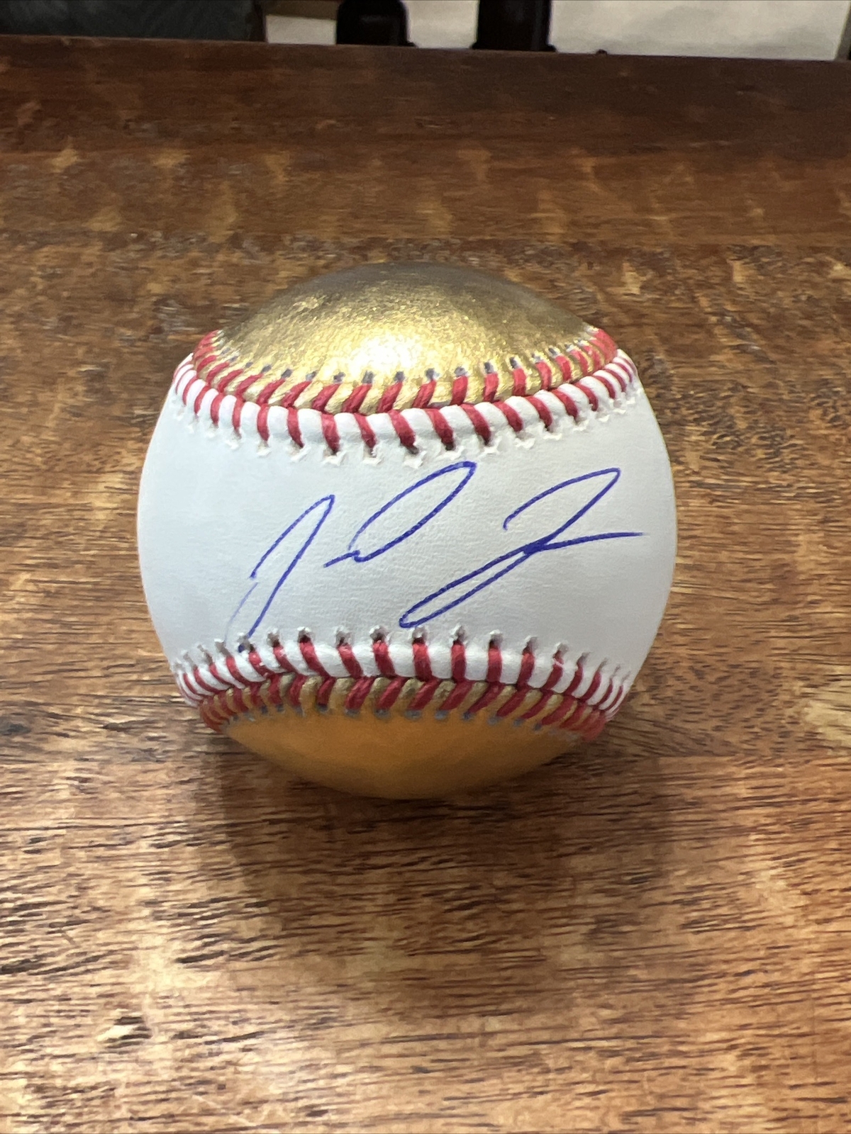 Jared Jones Signed Gold Major League Baseball JSA Coa Pirates Autographed