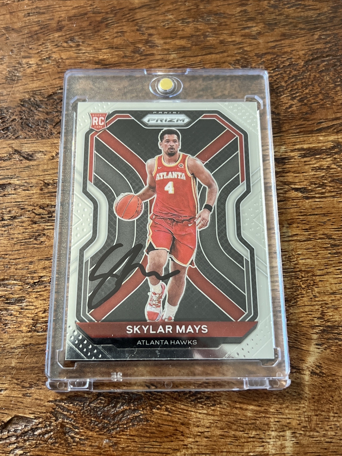 Skylar Mays IP Signed Prizm Rookie Card JSA Coa Autographed Hawks