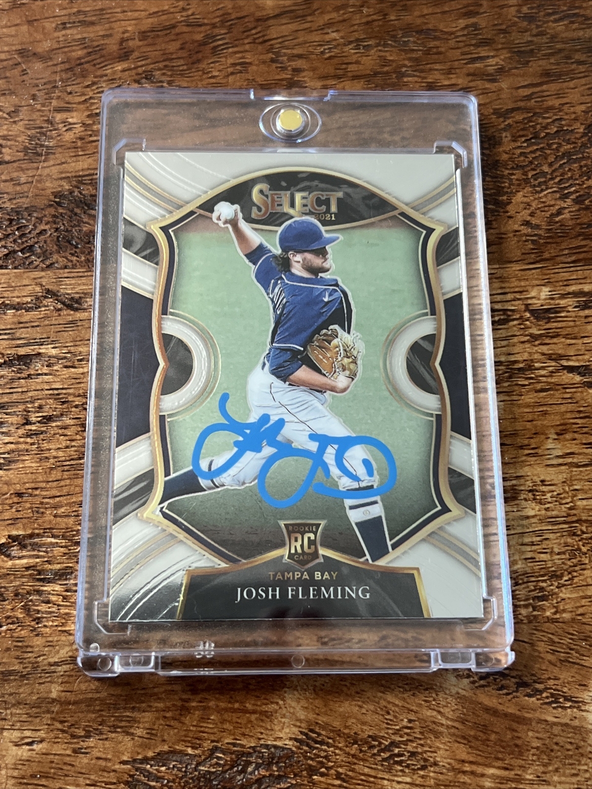 Josh Fleming IP Signed Panini Select Rookie Card JSA Coa Autographed Rays