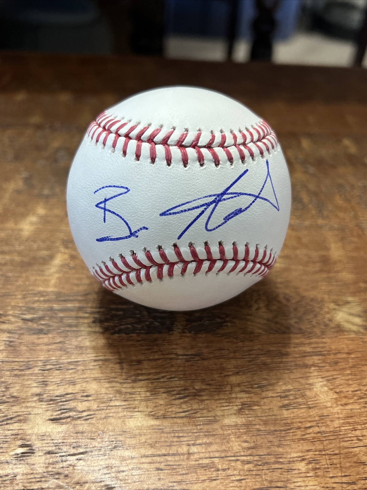 Blaze Alexander Signed Major League Baseball JSA Coa Diamondbacks Autographed